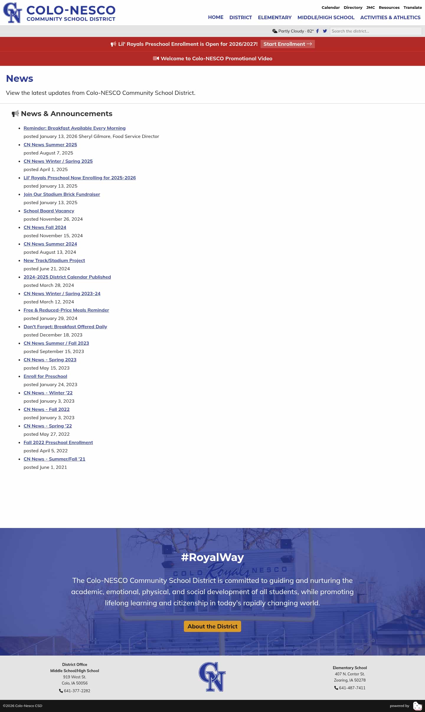 Latest website image capture