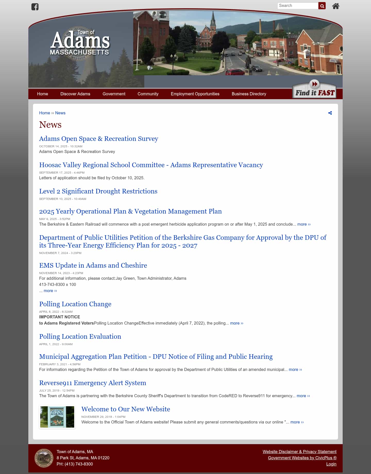 Latest website image capture