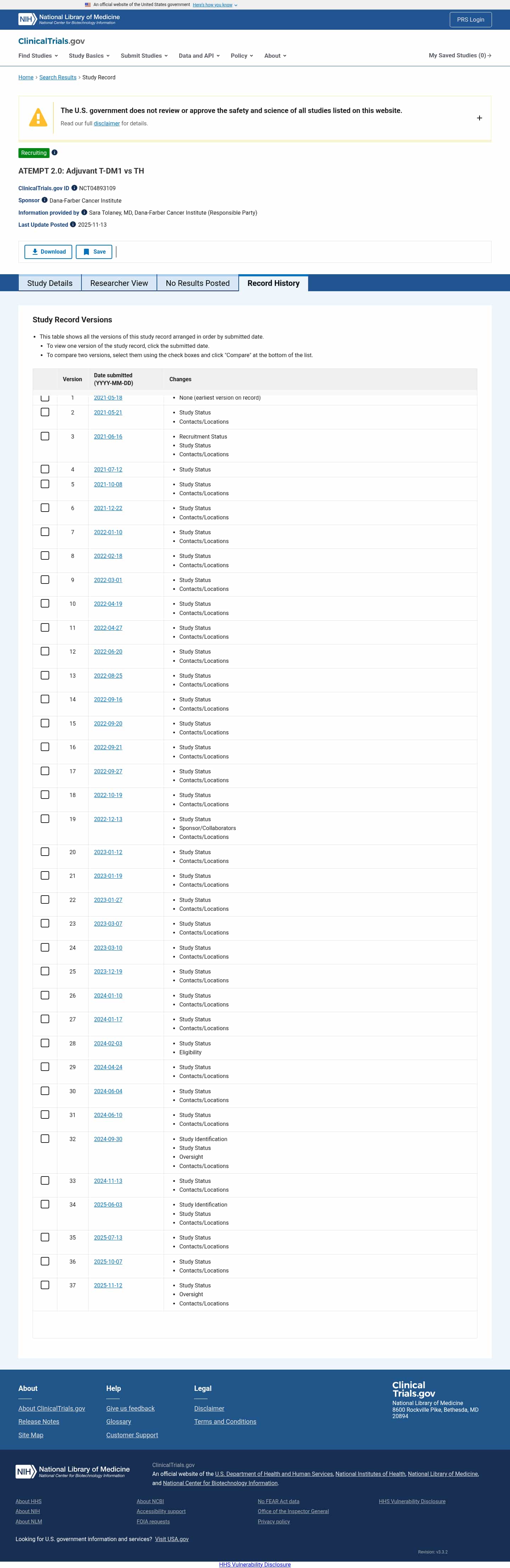 Latest website image capture