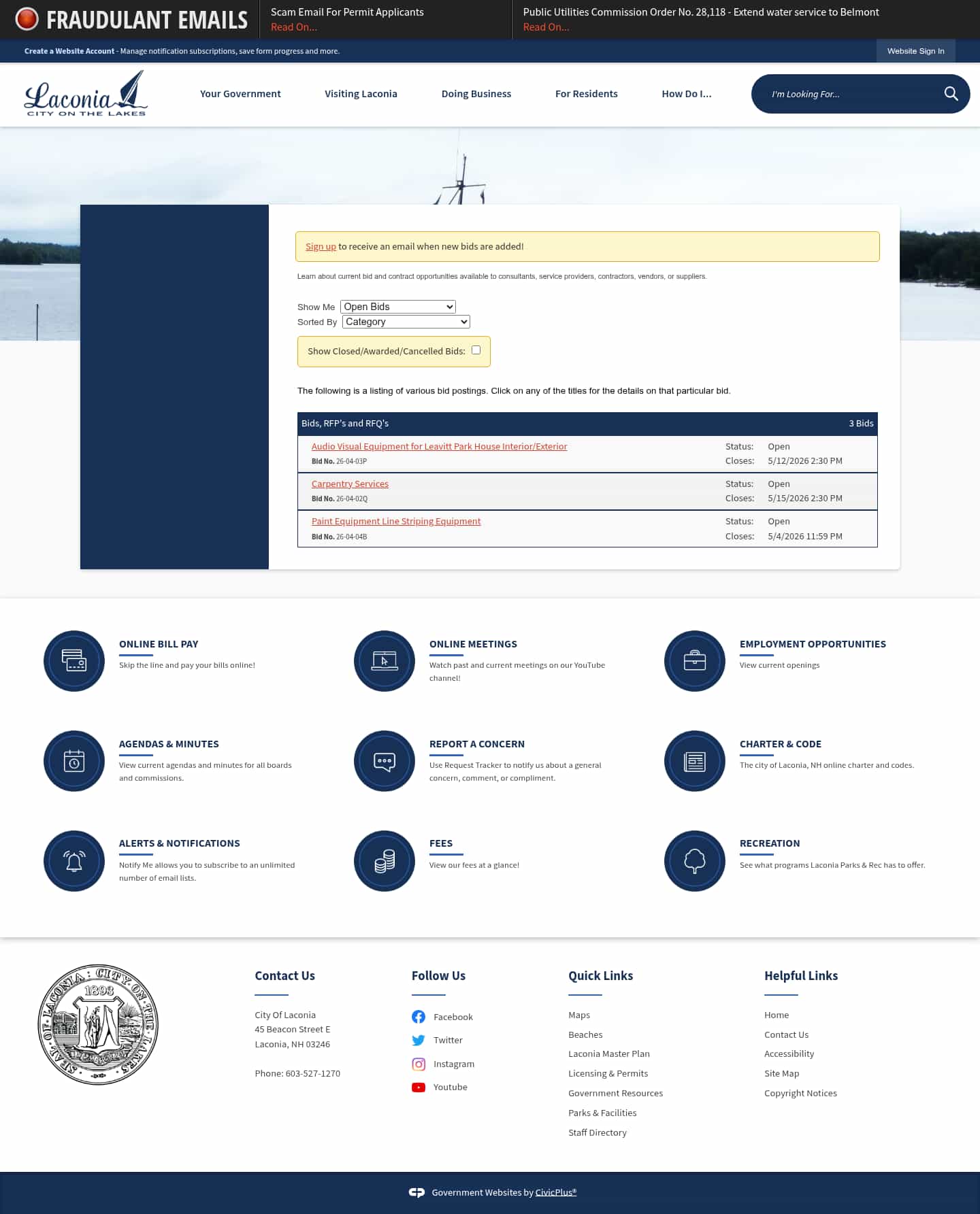 Latest website image capture