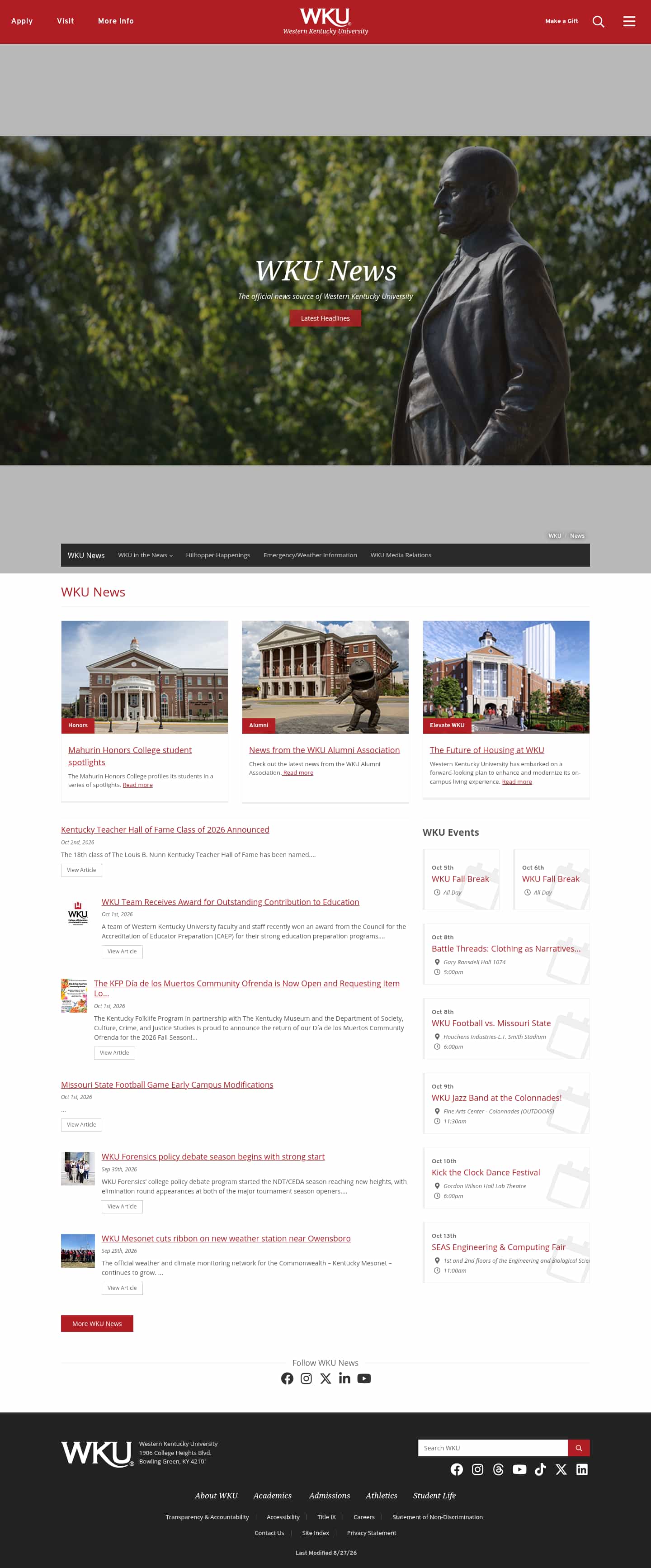 Latest website image capture