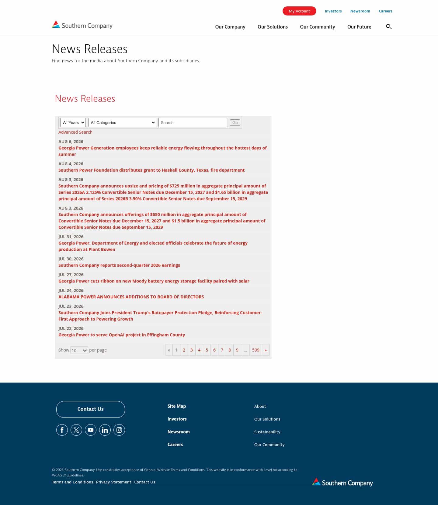 Latest website image capture