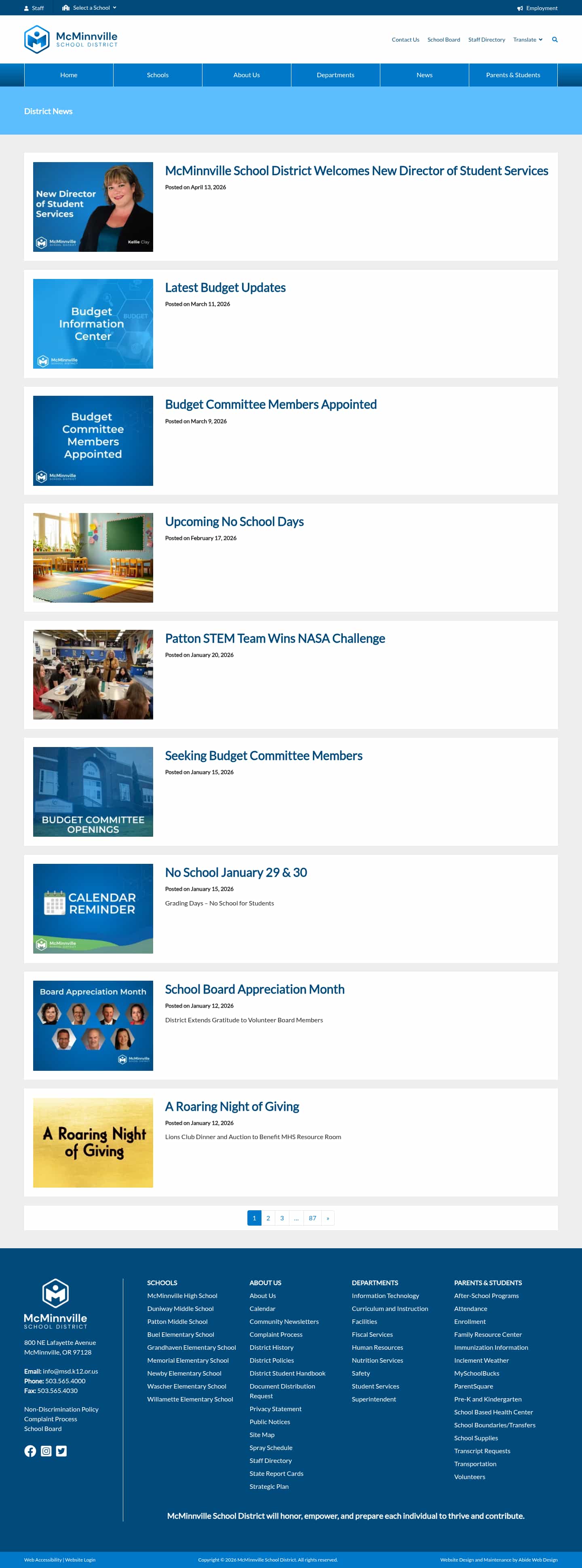 Latest website image capture