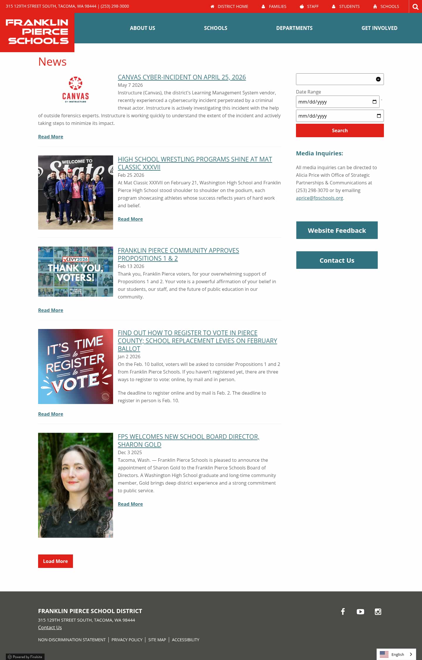 Latest website image capture