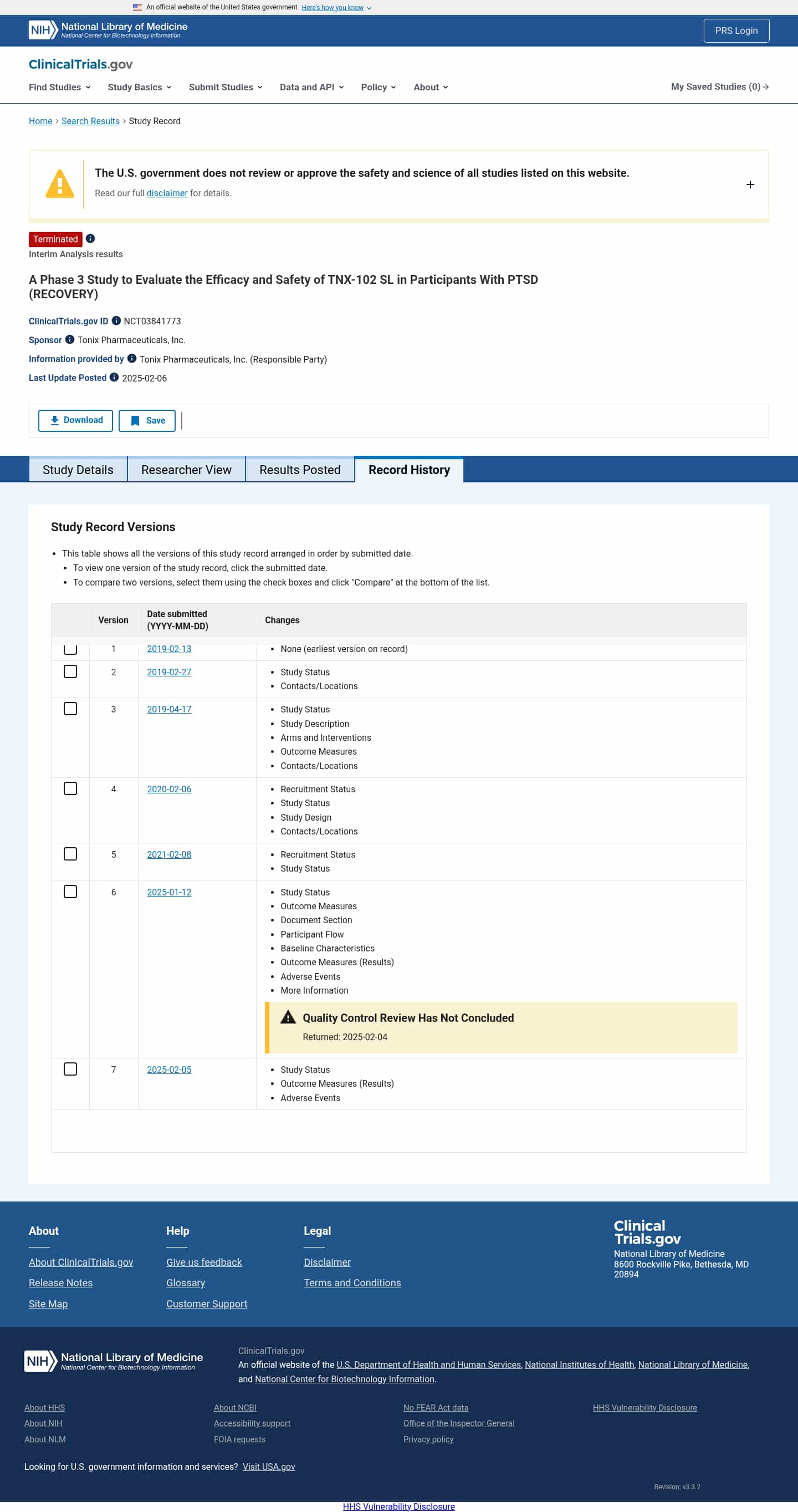 Latest website image capture