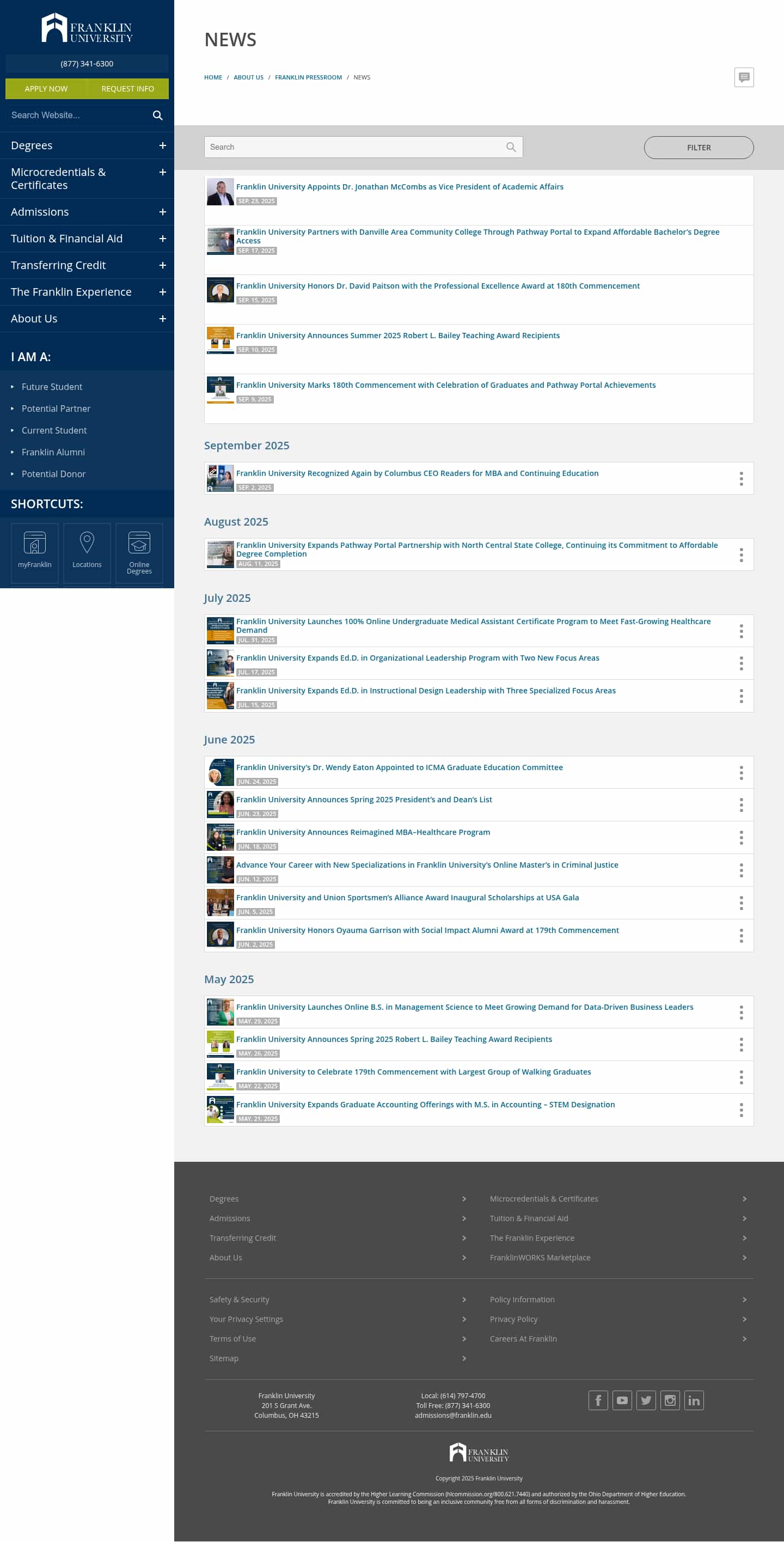 Latest website image capture