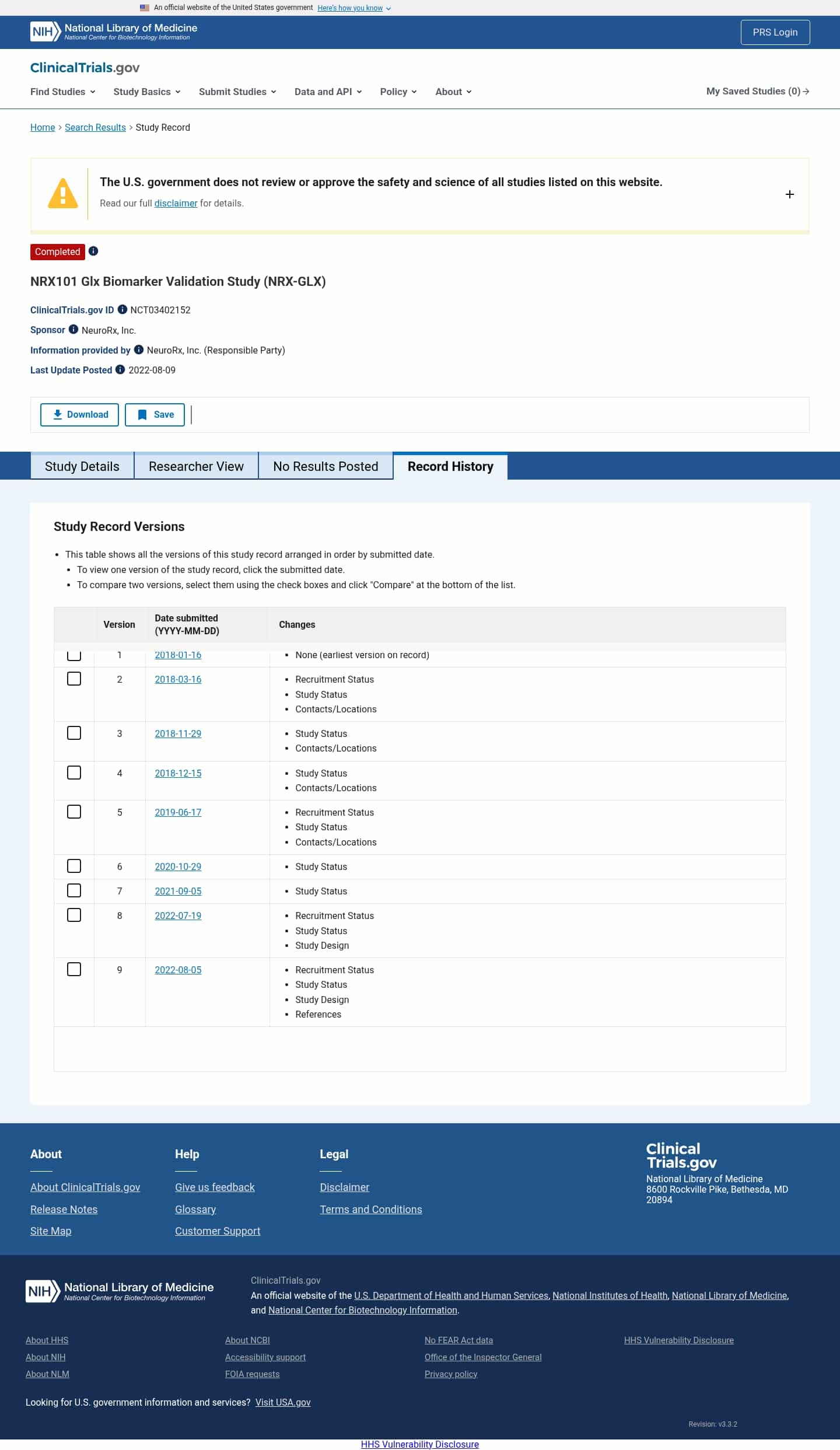 Latest website image capture