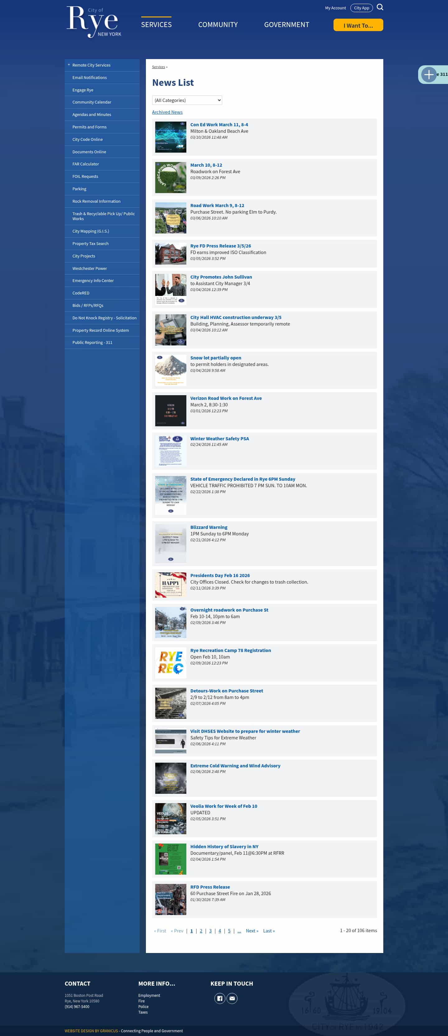 Latest website image capture