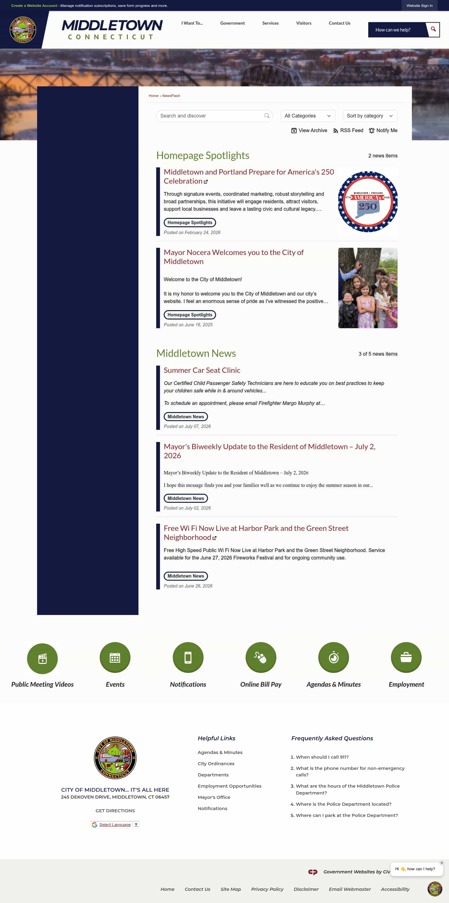 Latest website image capture