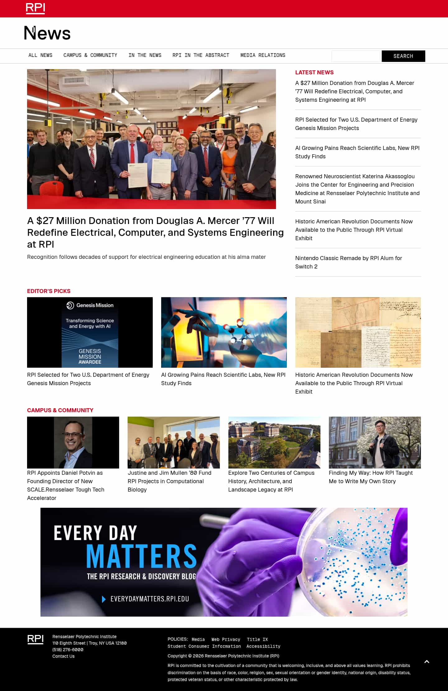 Latest website image capture