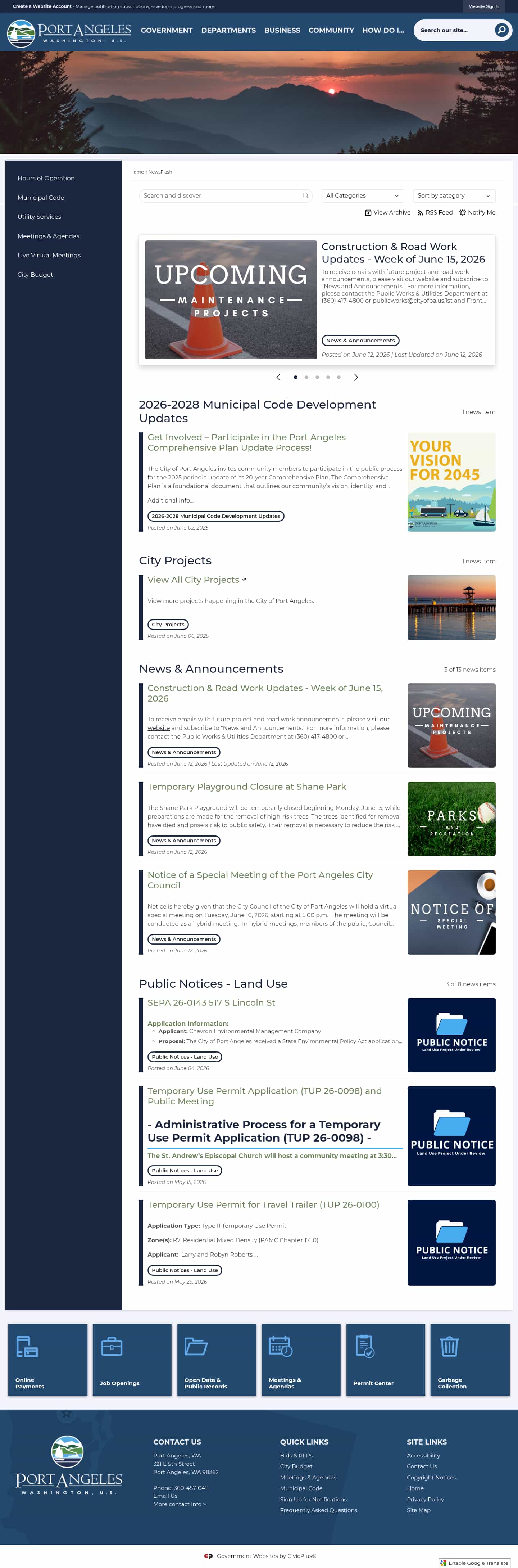 Latest website image capture