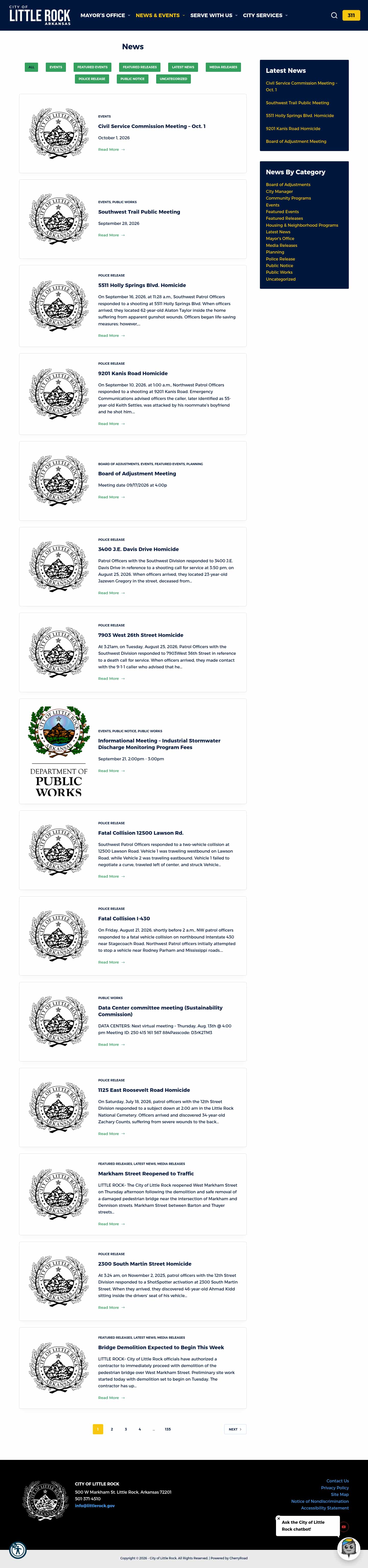 Latest website image capture