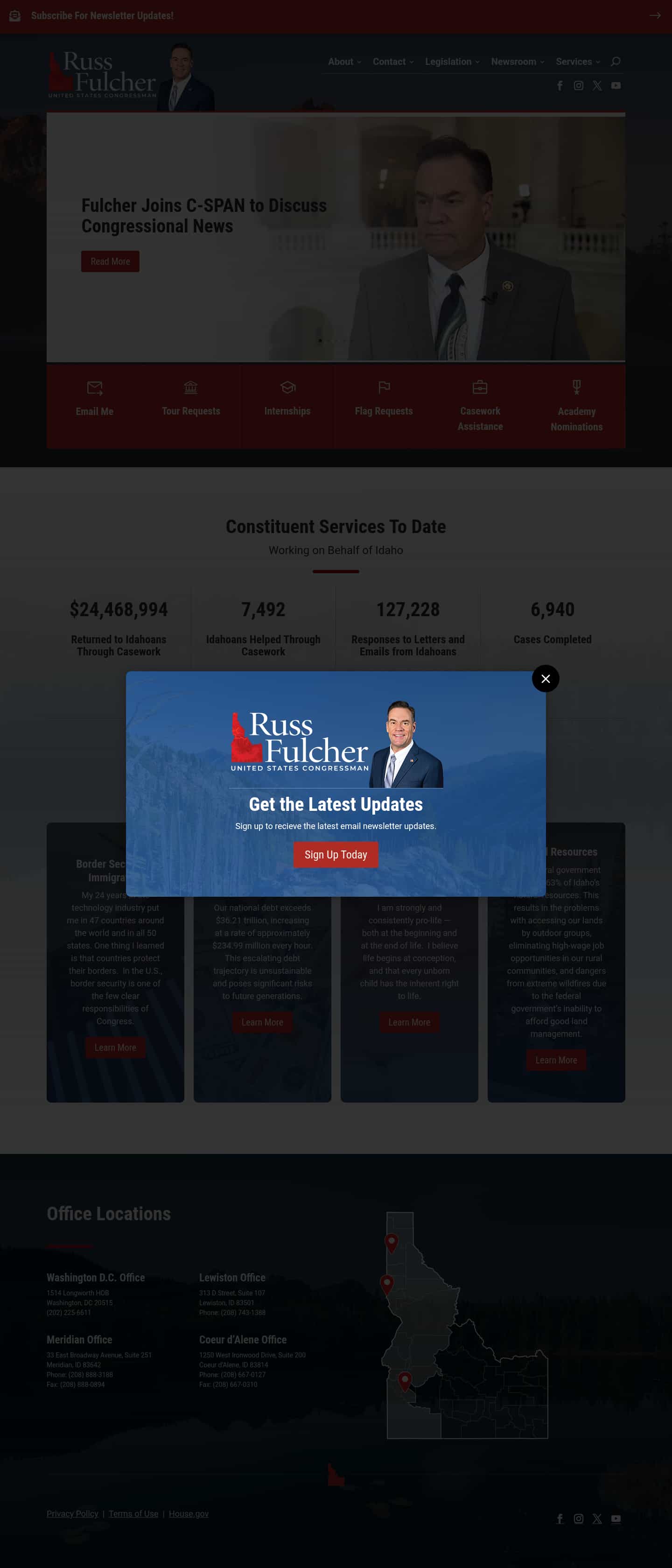 Latest website image capture