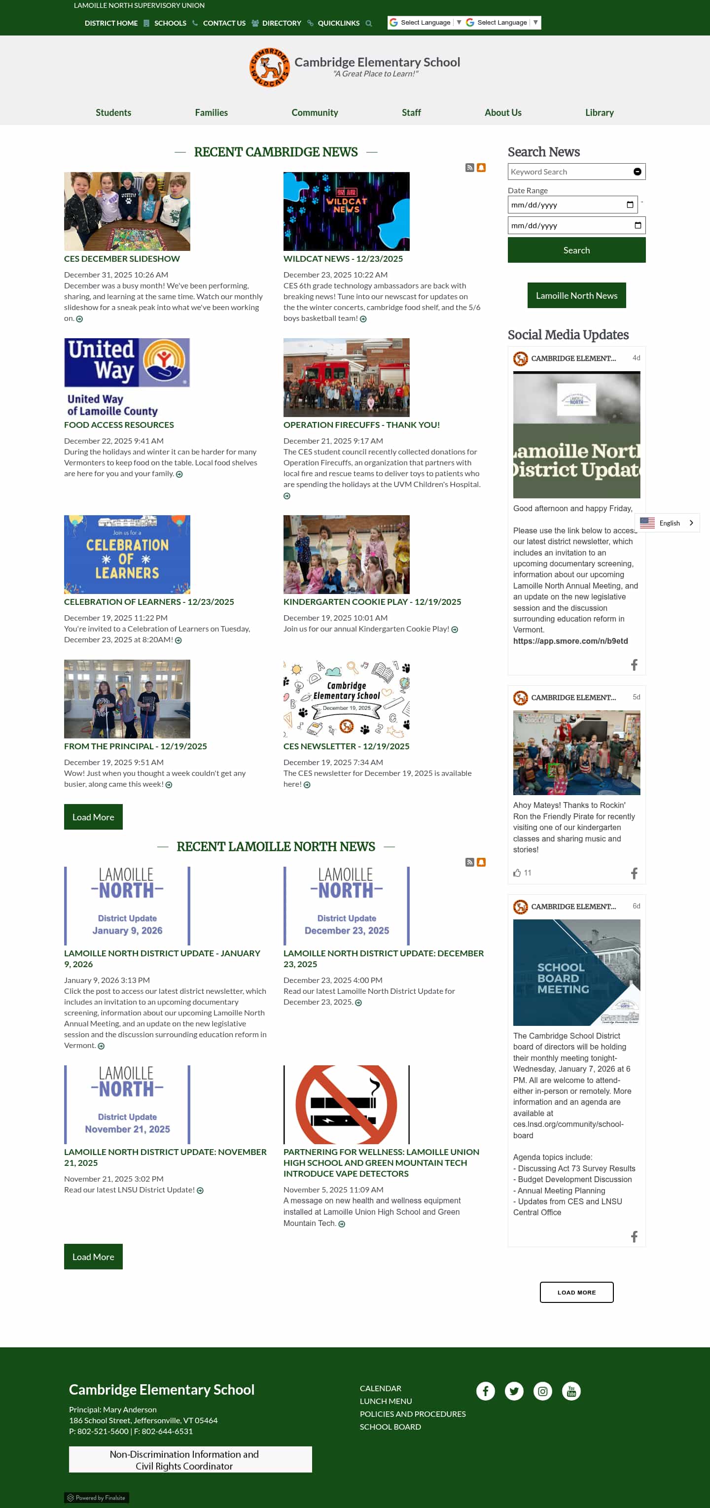 Latest website image capture