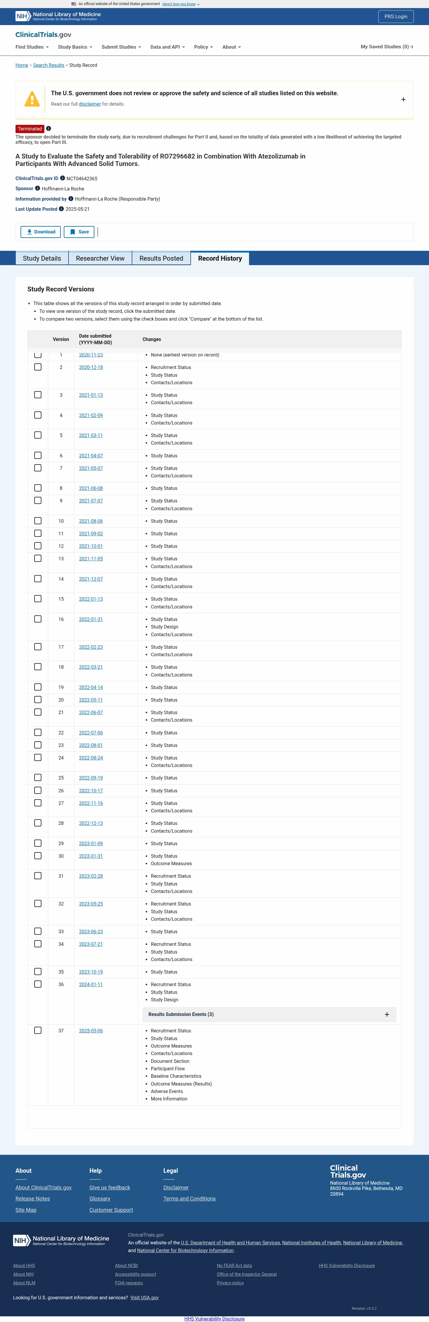 Latest website image capture