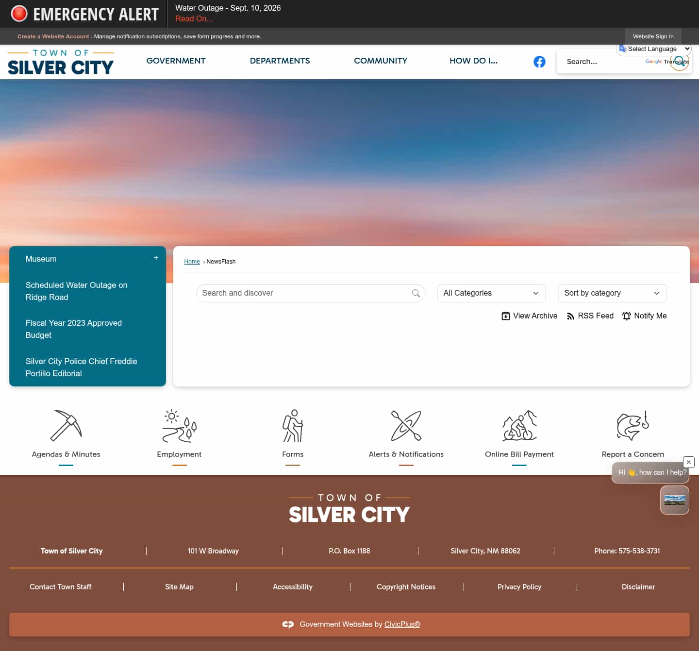 Latest website image capture