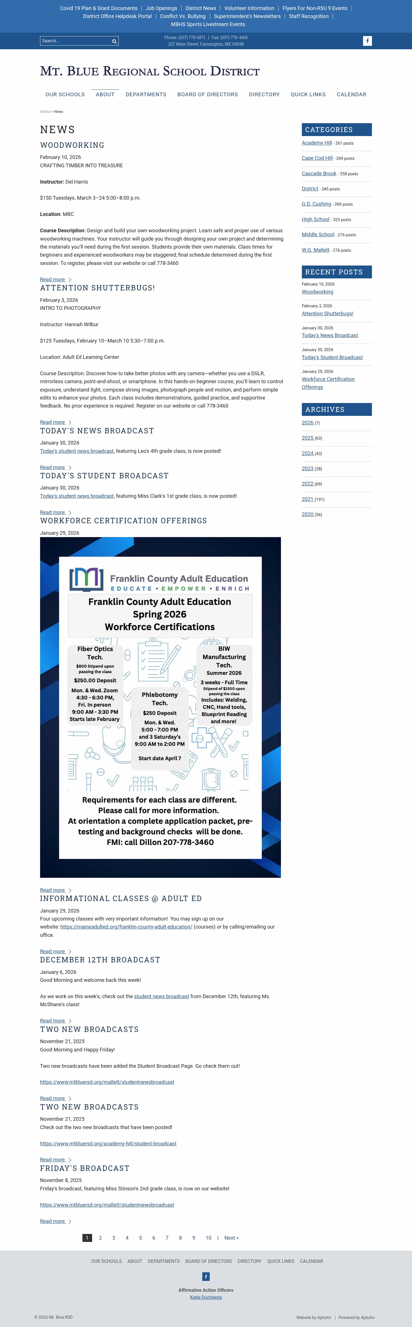 Latest website image capture