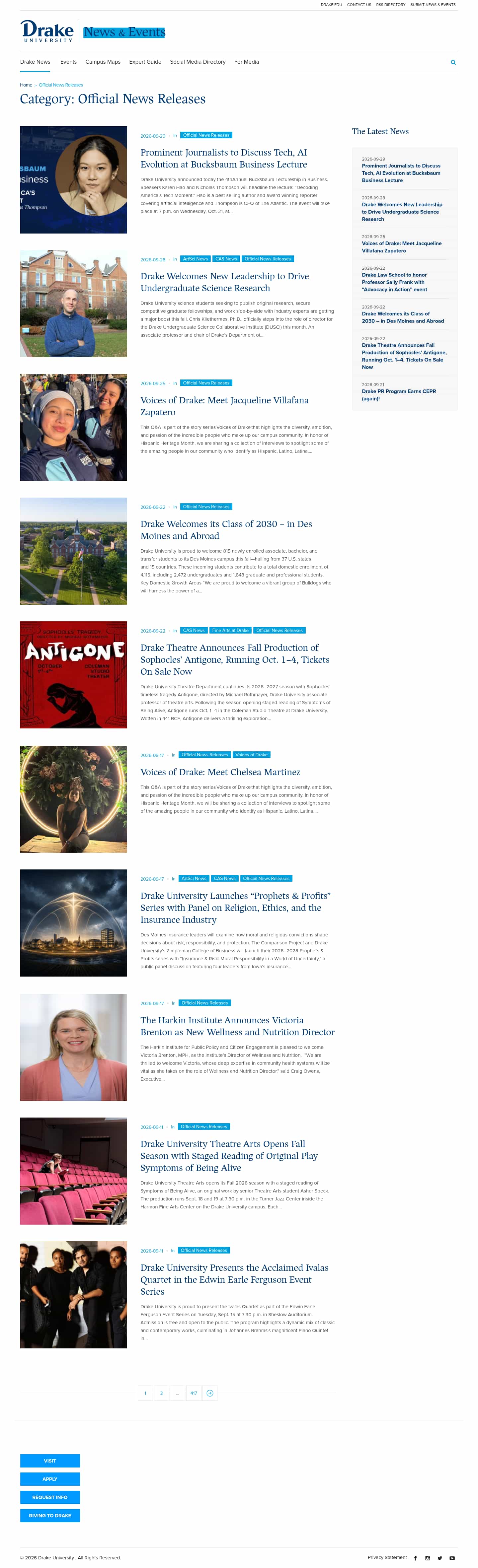 Latest website image capture