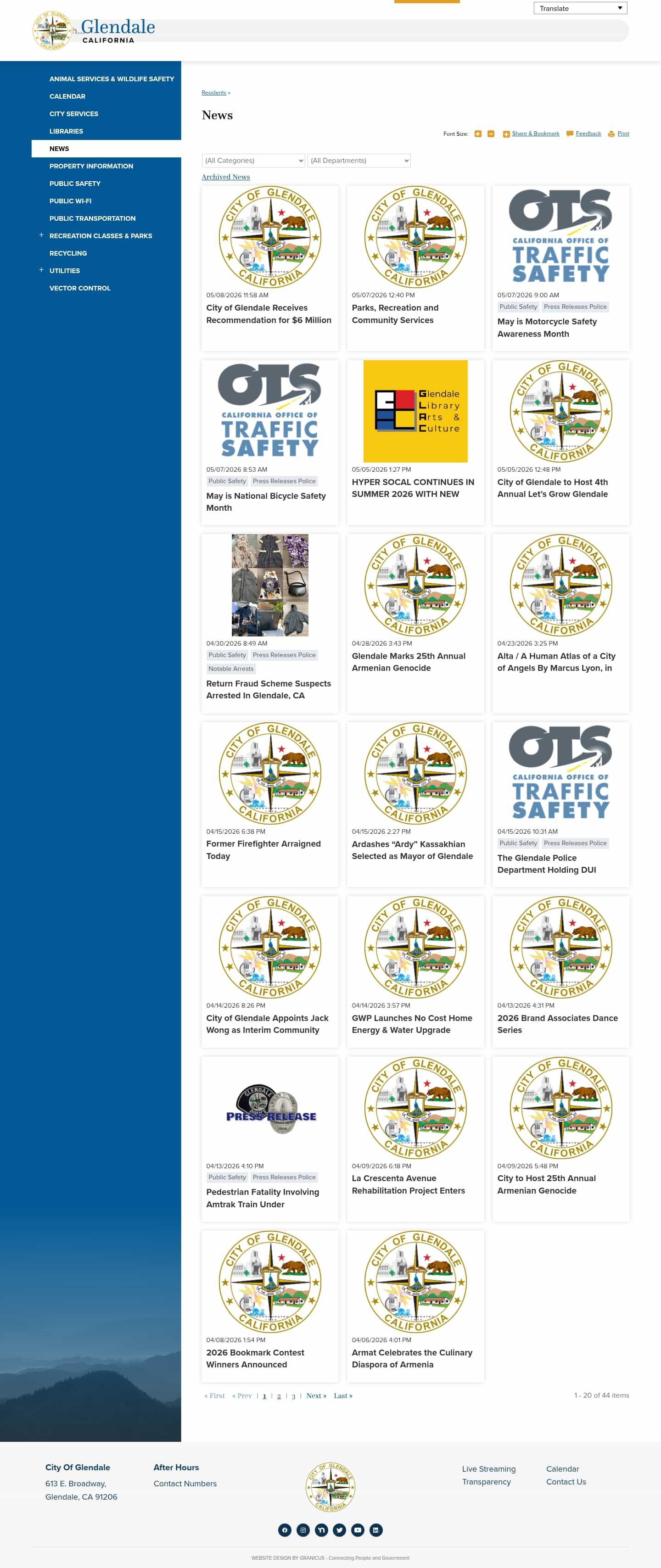 Latest website image capture