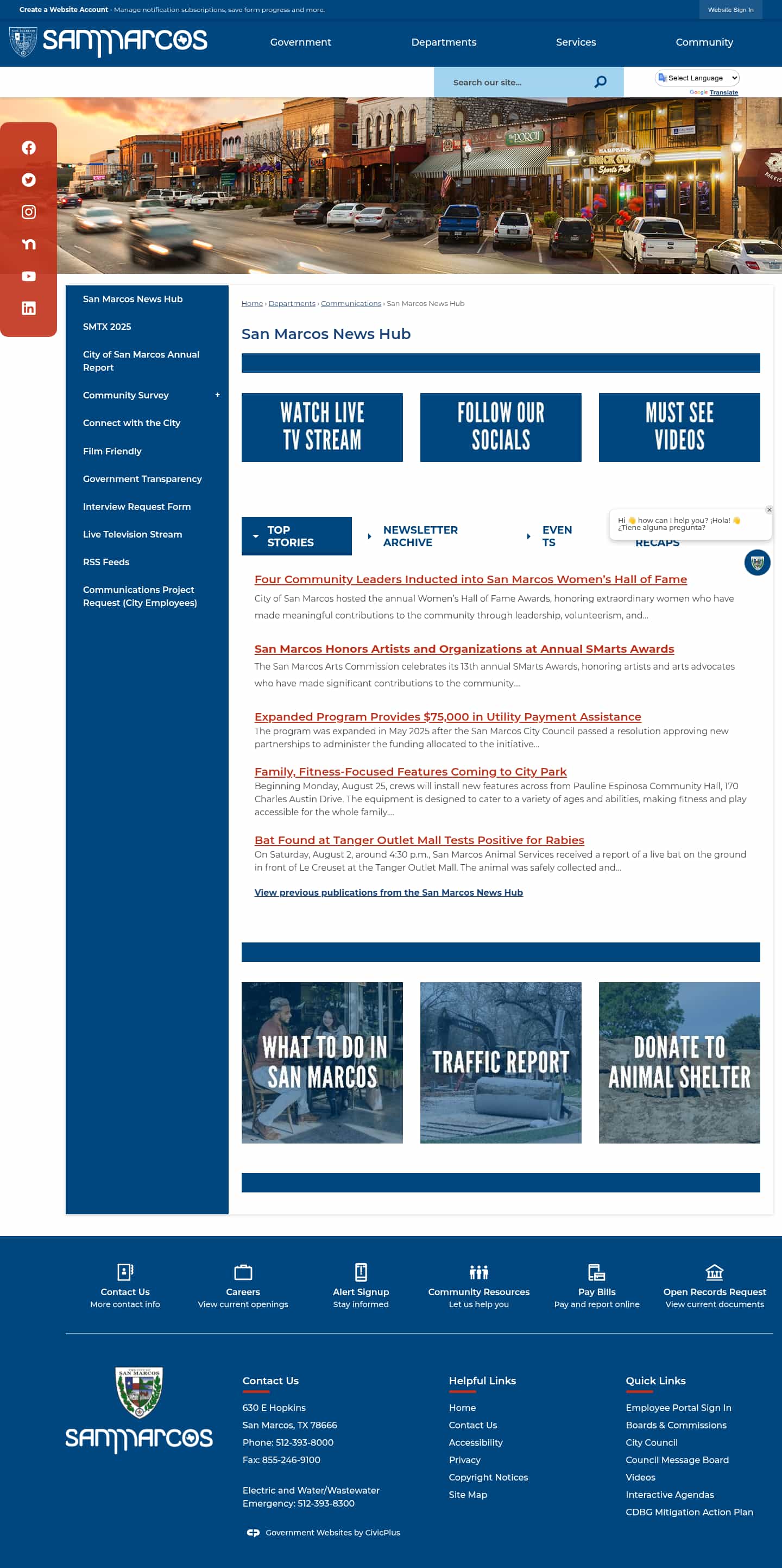 Latest website image capture