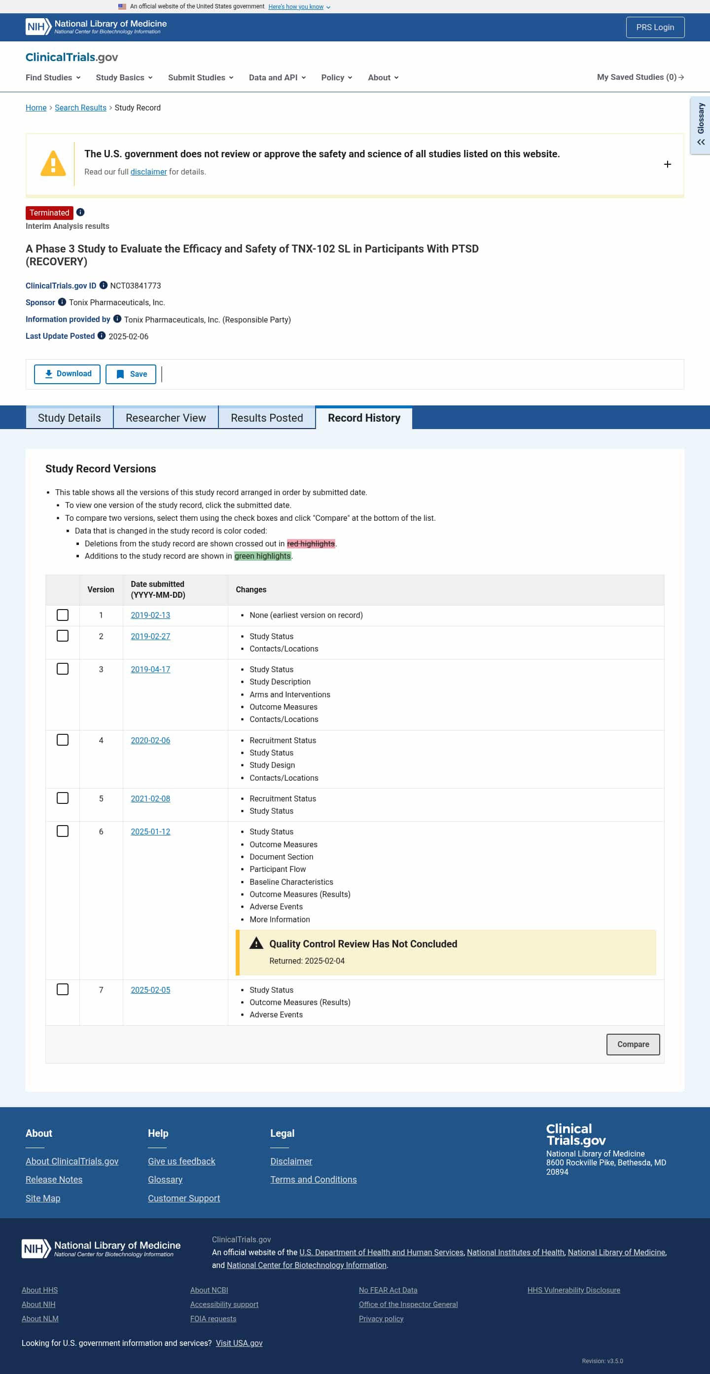 Latest website image capture