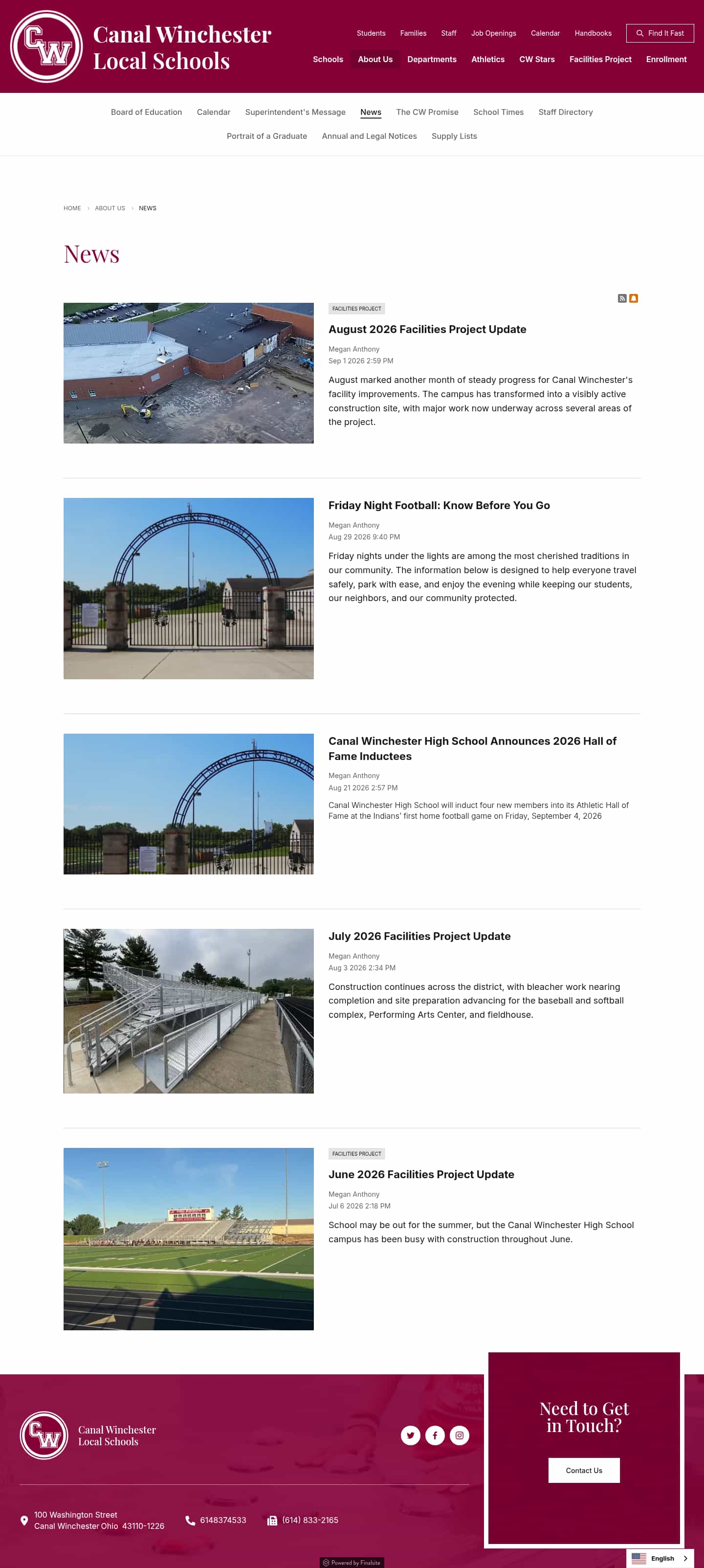 Latest website image capture