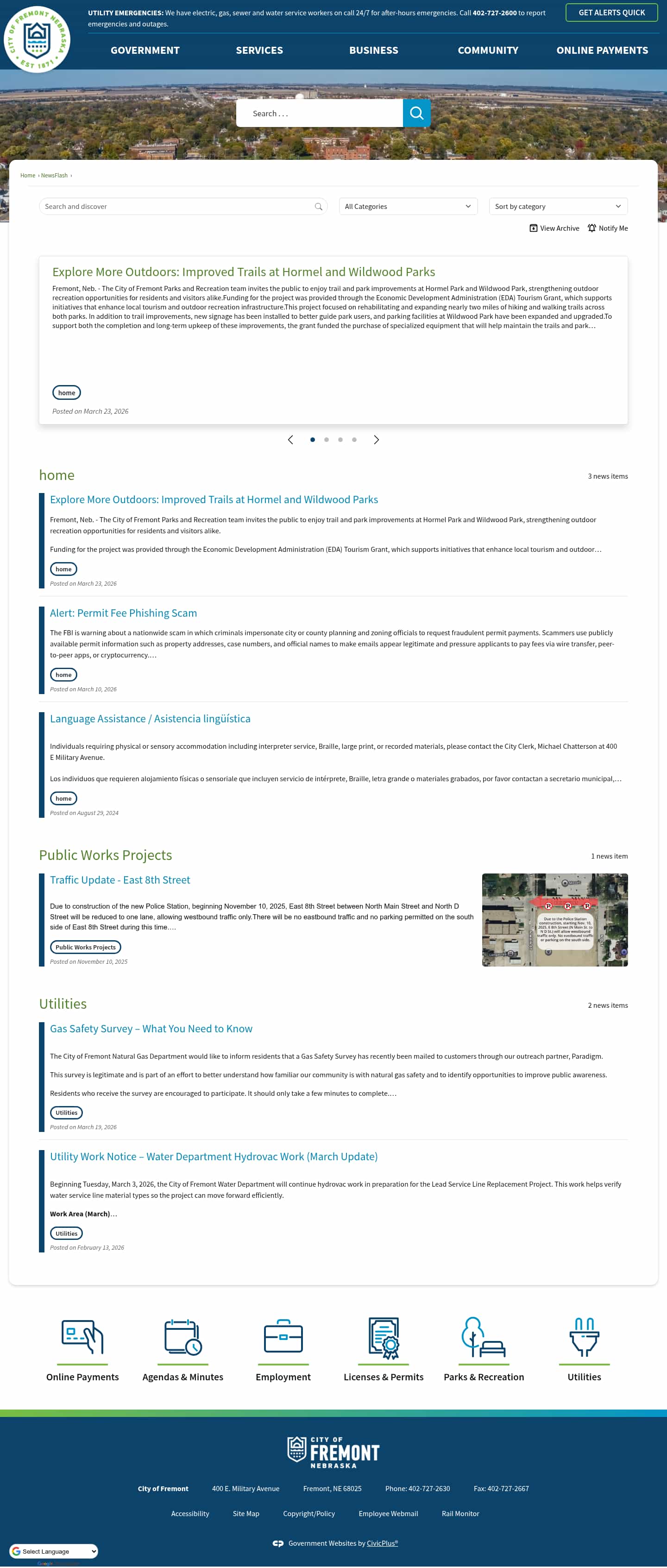 Latest website image capture