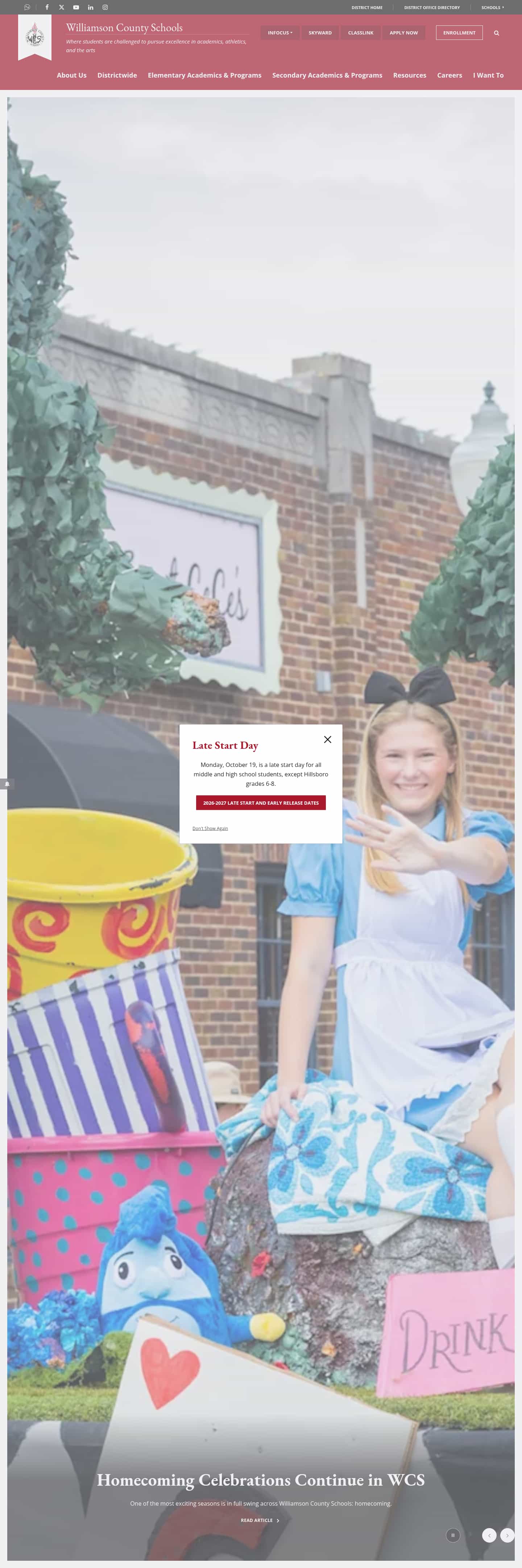 Latest website image capture