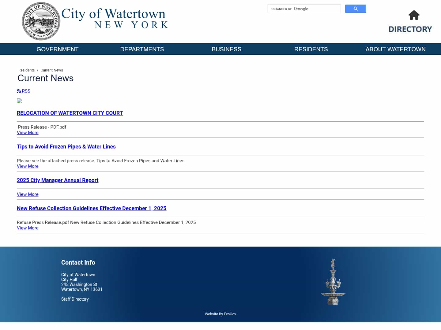 Latest website image capture
