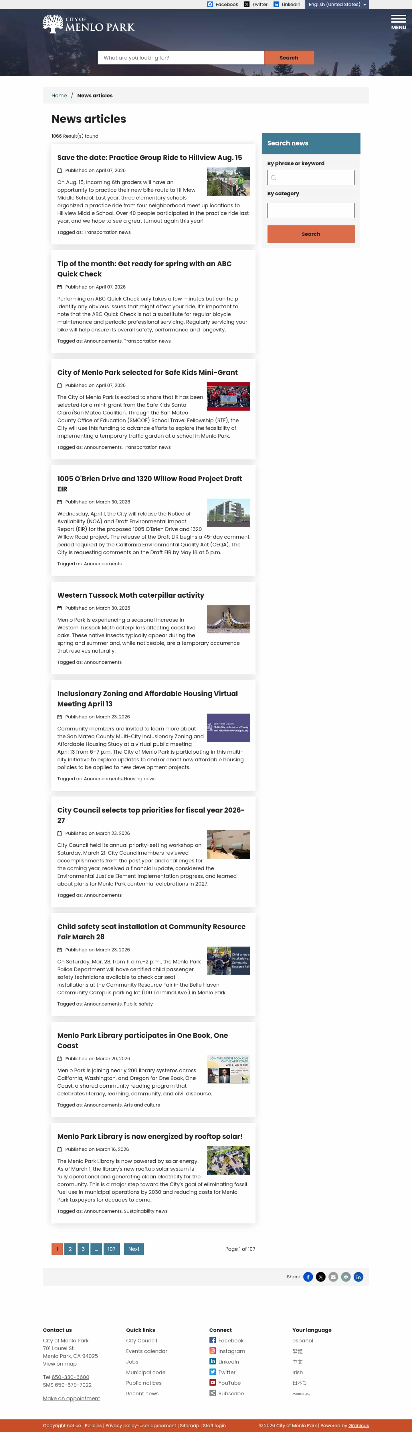 Latest website image capture