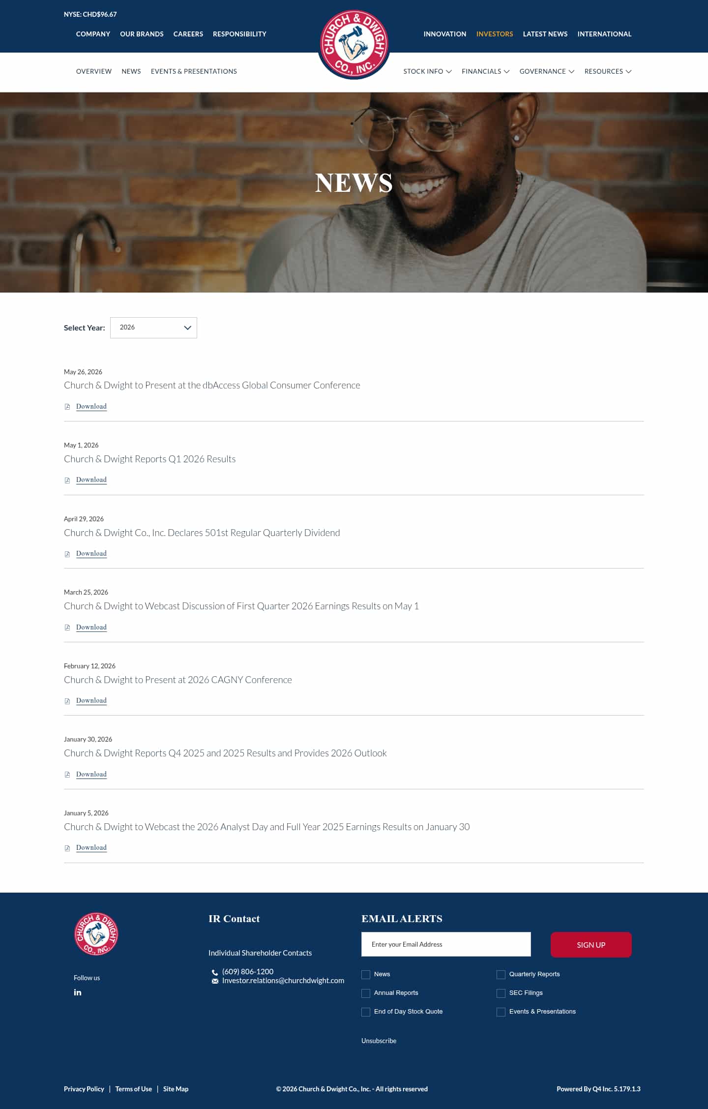 Latest website image capture