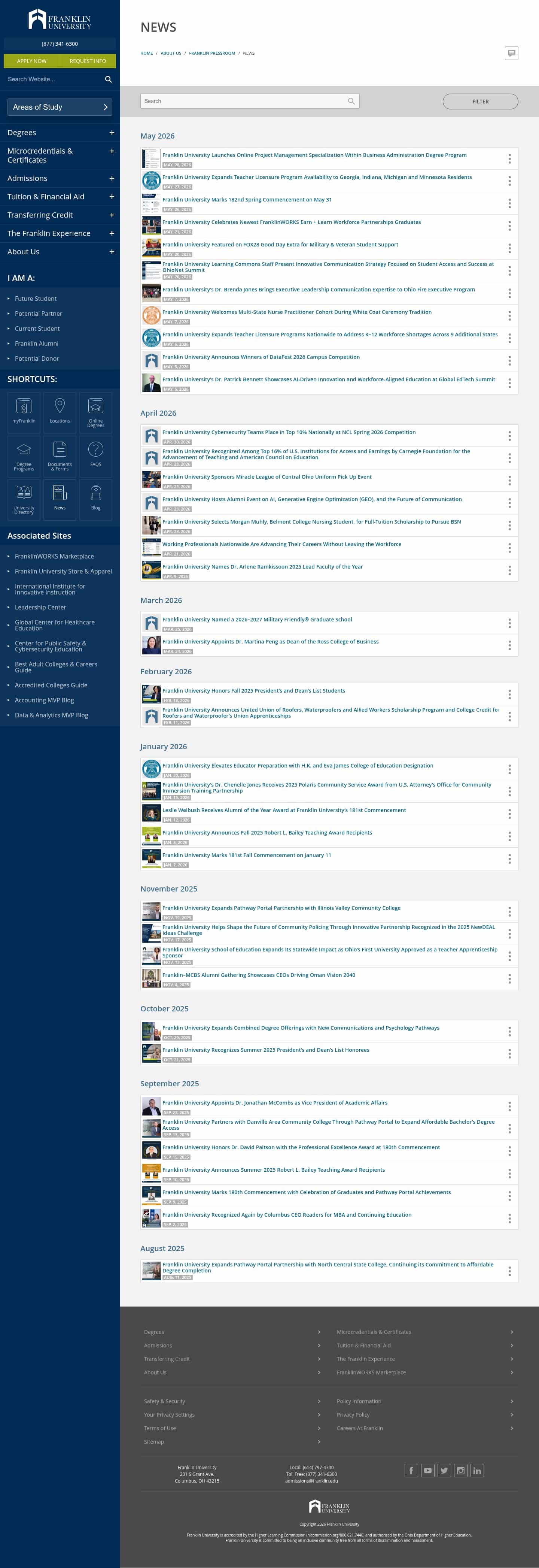 Latest website image capture