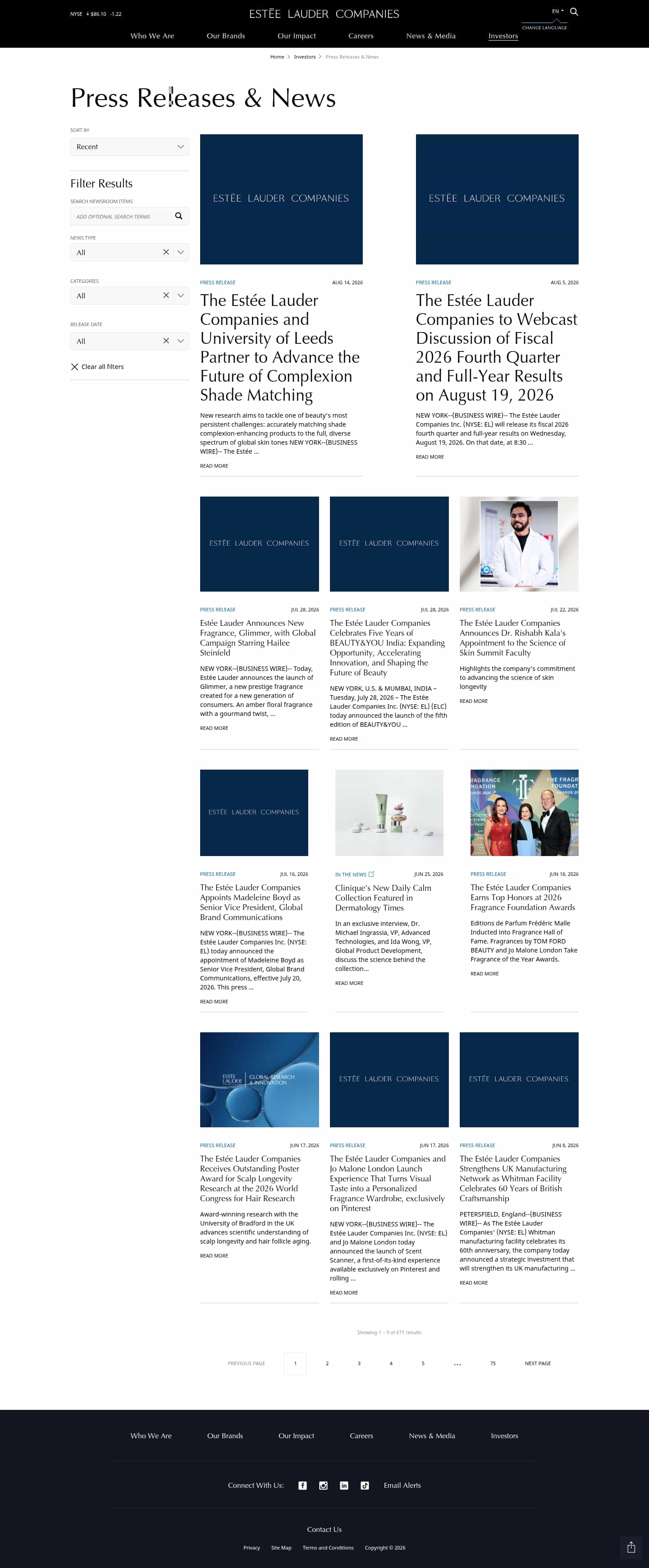 Latest website image capture