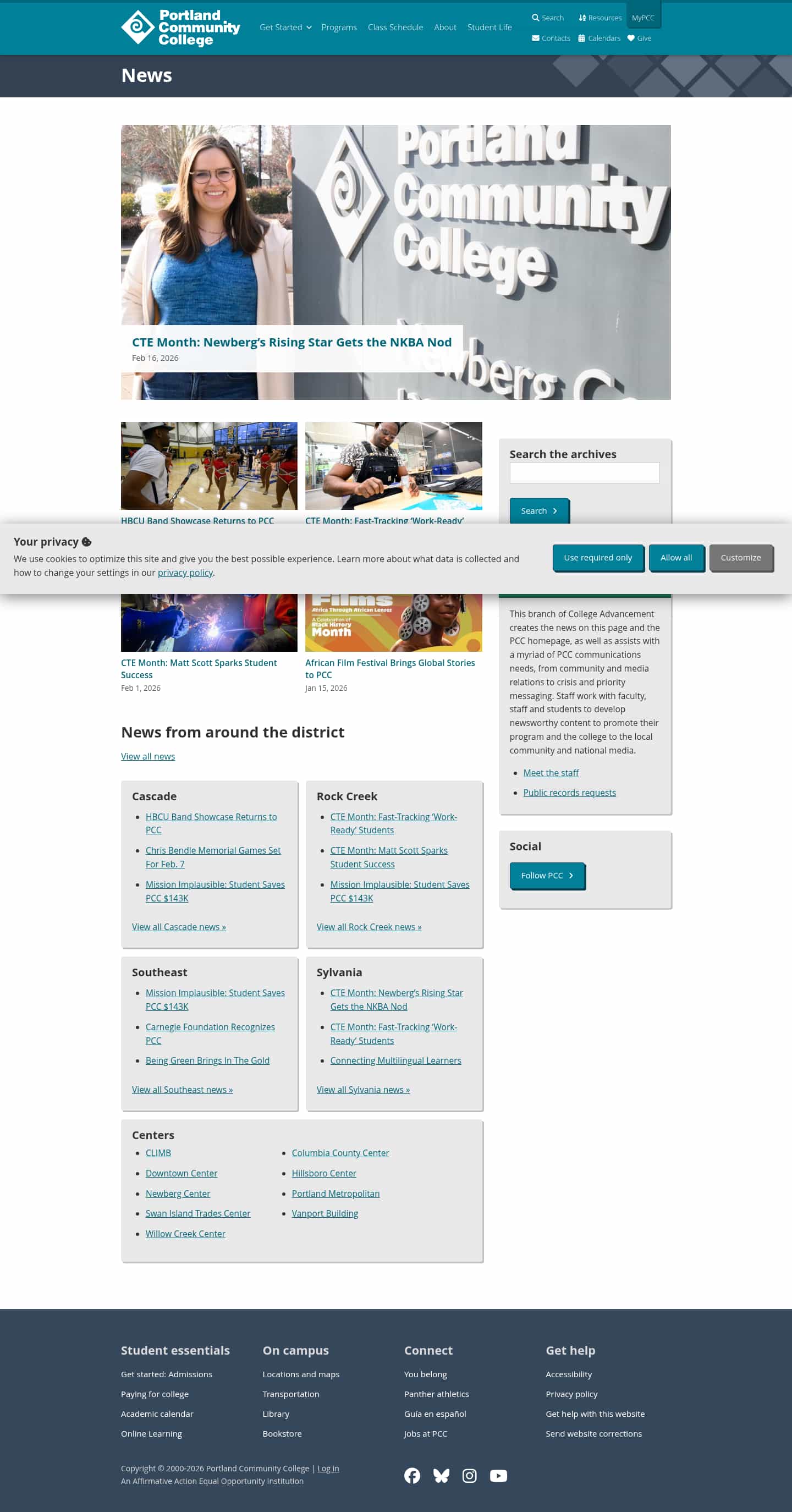 Latest website image capture