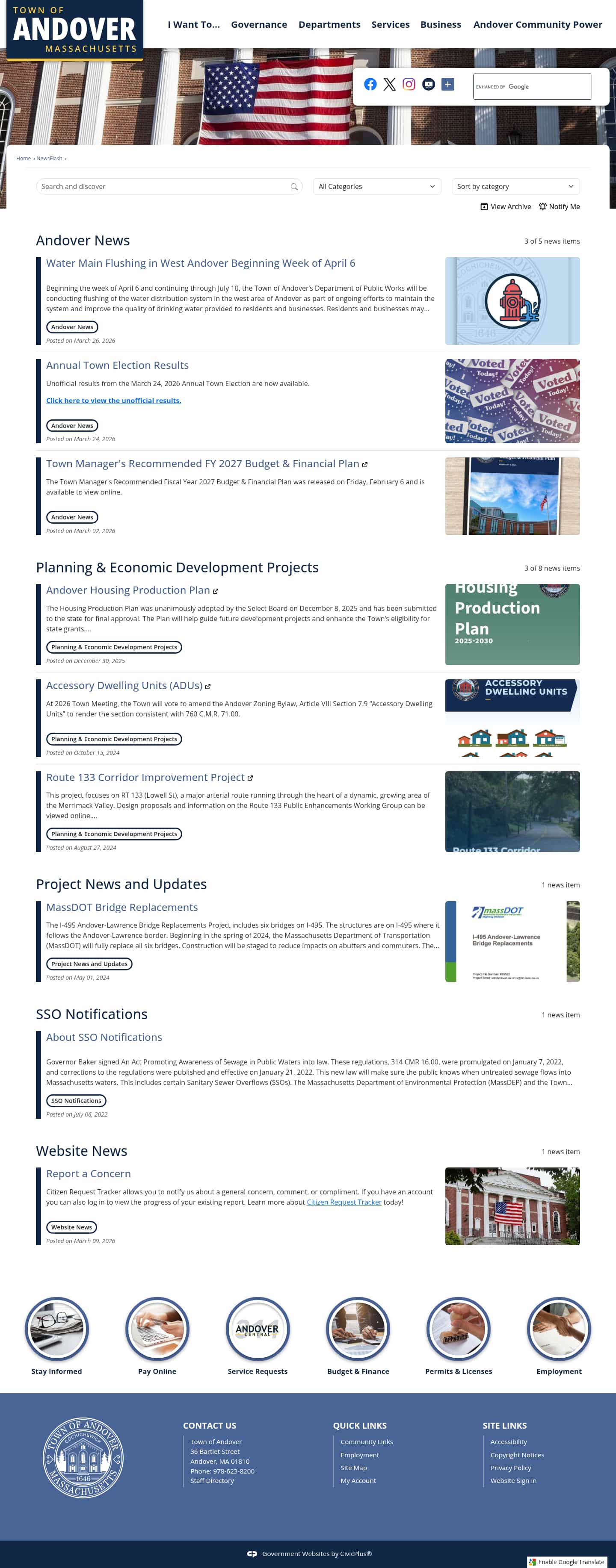 Latest website image capture