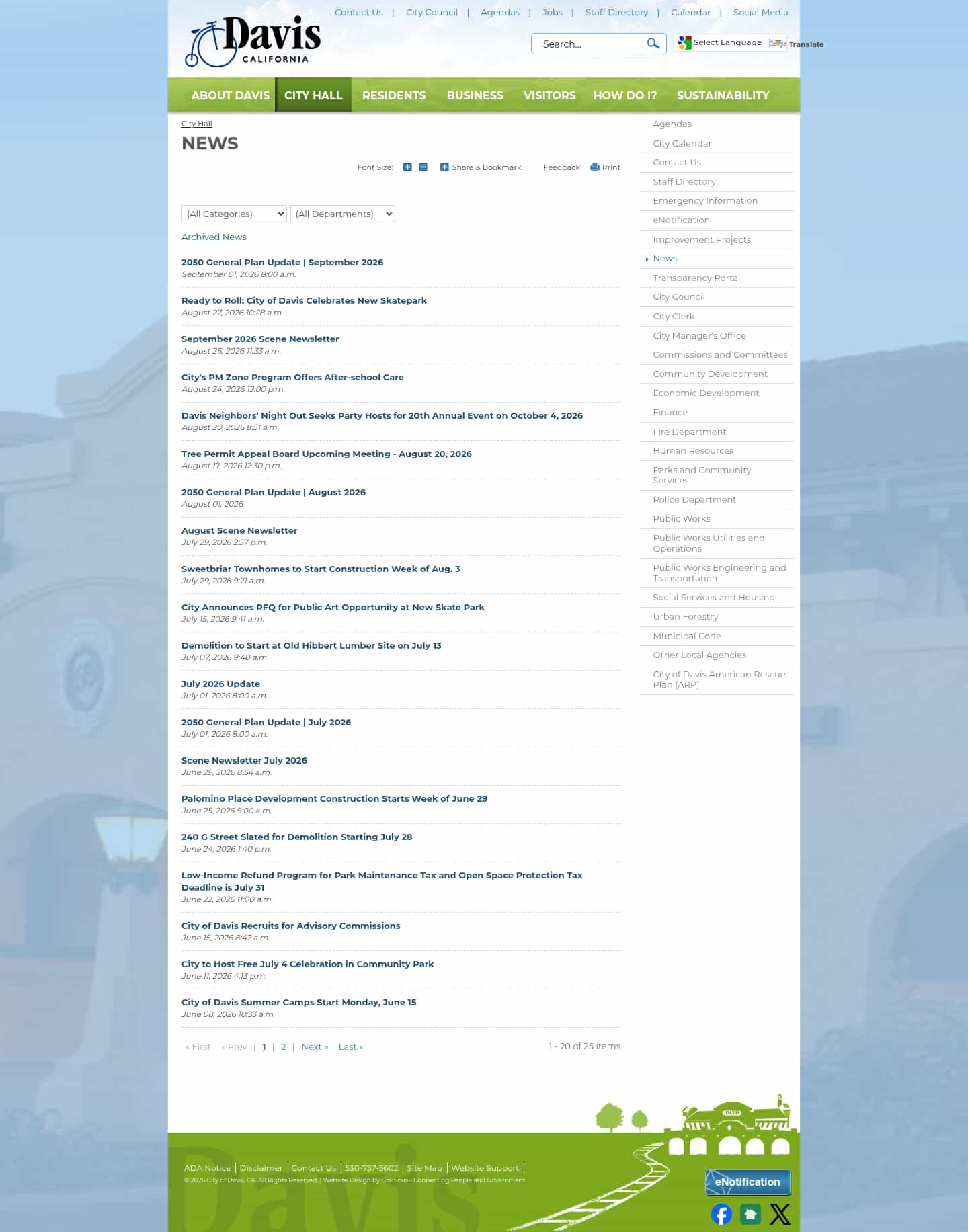 Latest website image capture