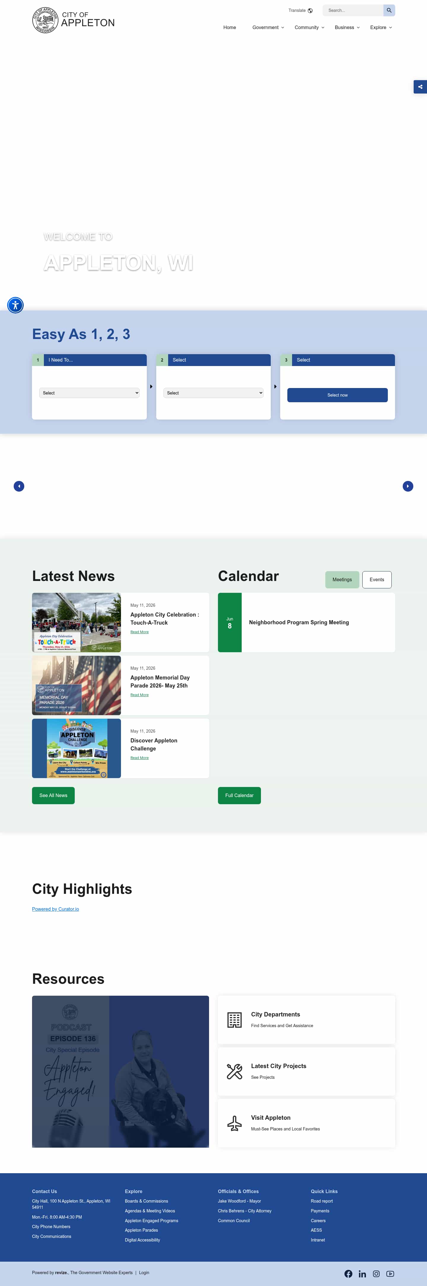 Latest website image capture