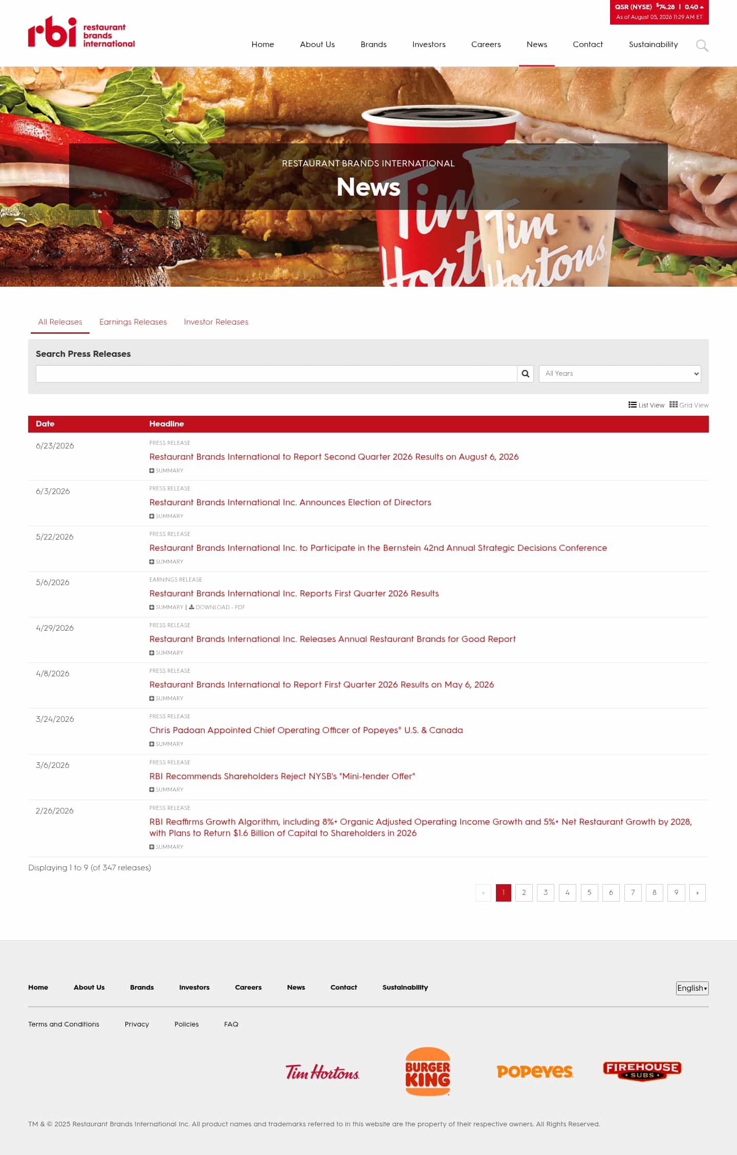 Latest website image capture