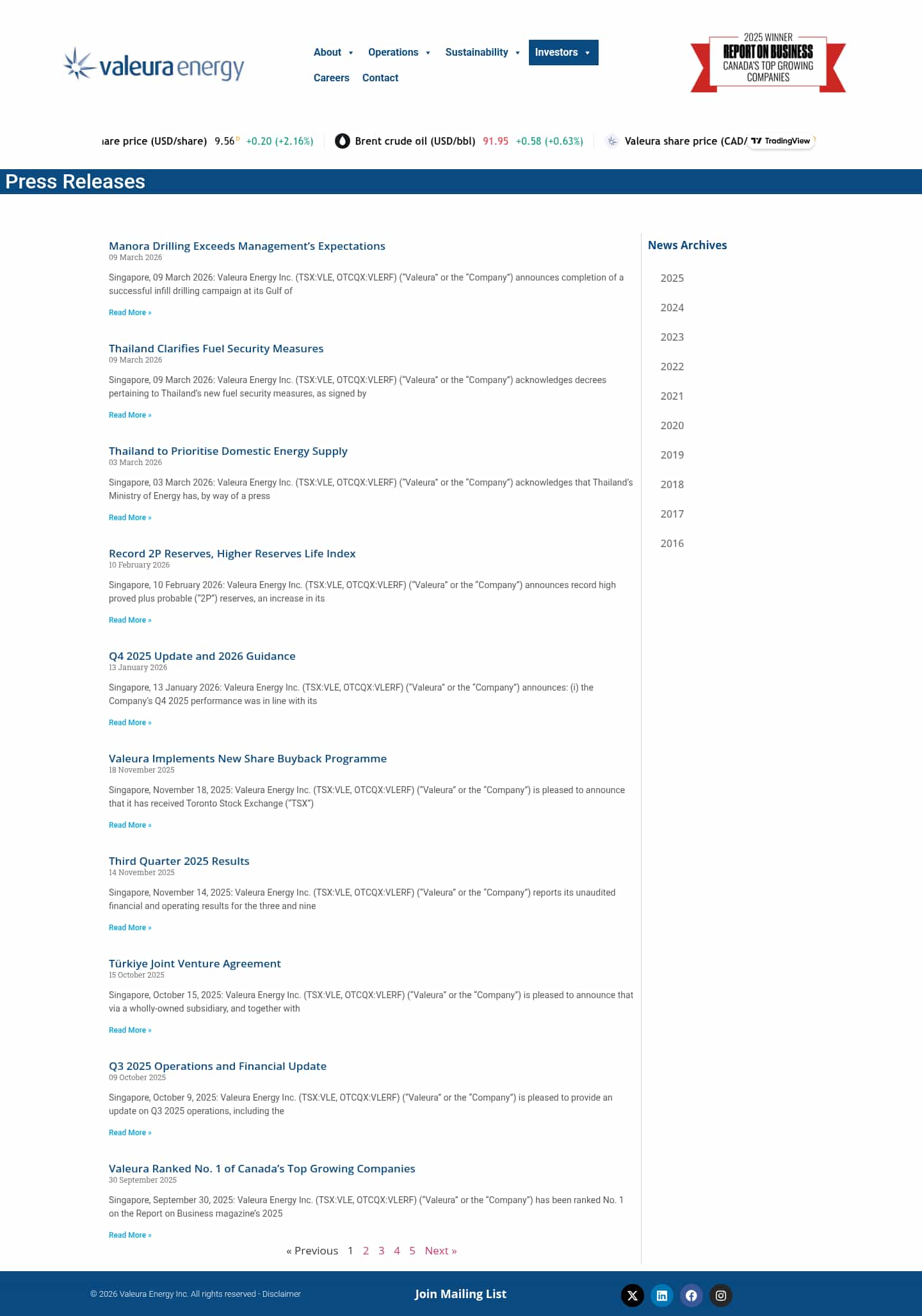 Latest website image capture