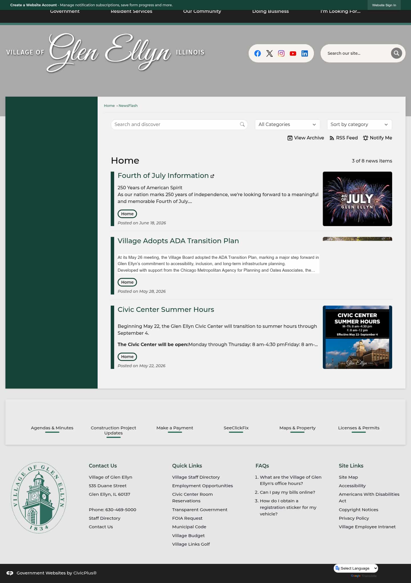 Latest website image capture
