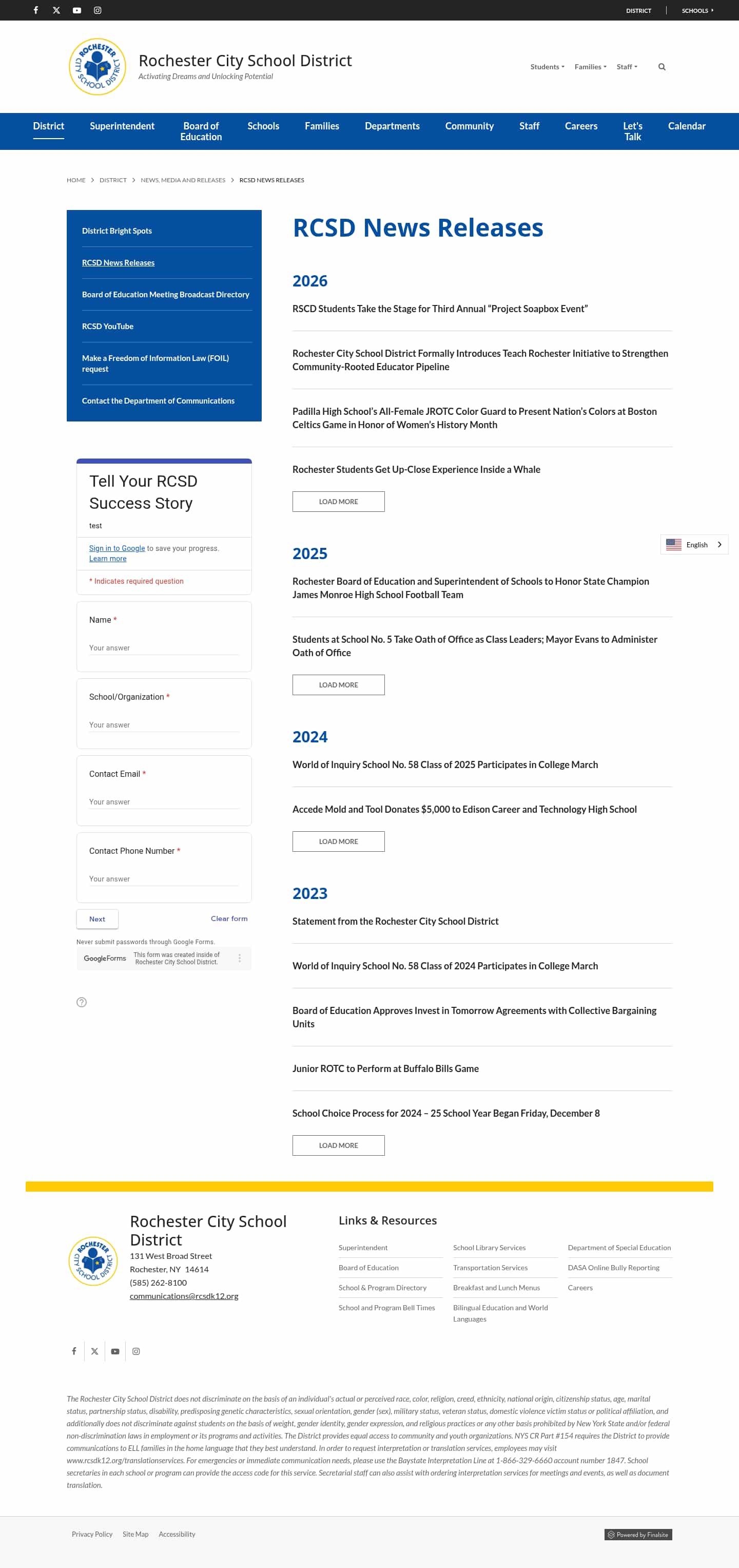 Latest website image capture