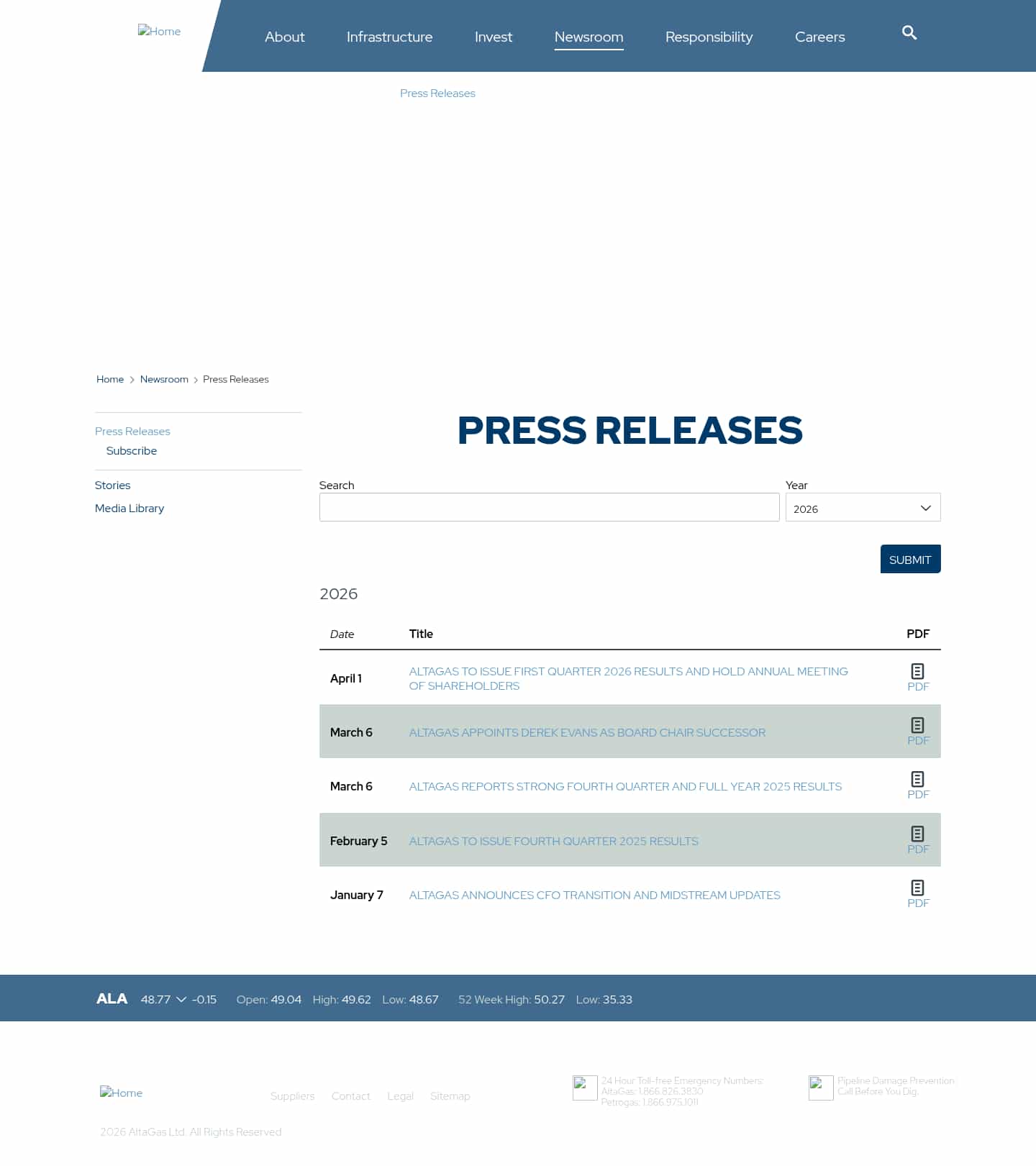 Latest website image capture