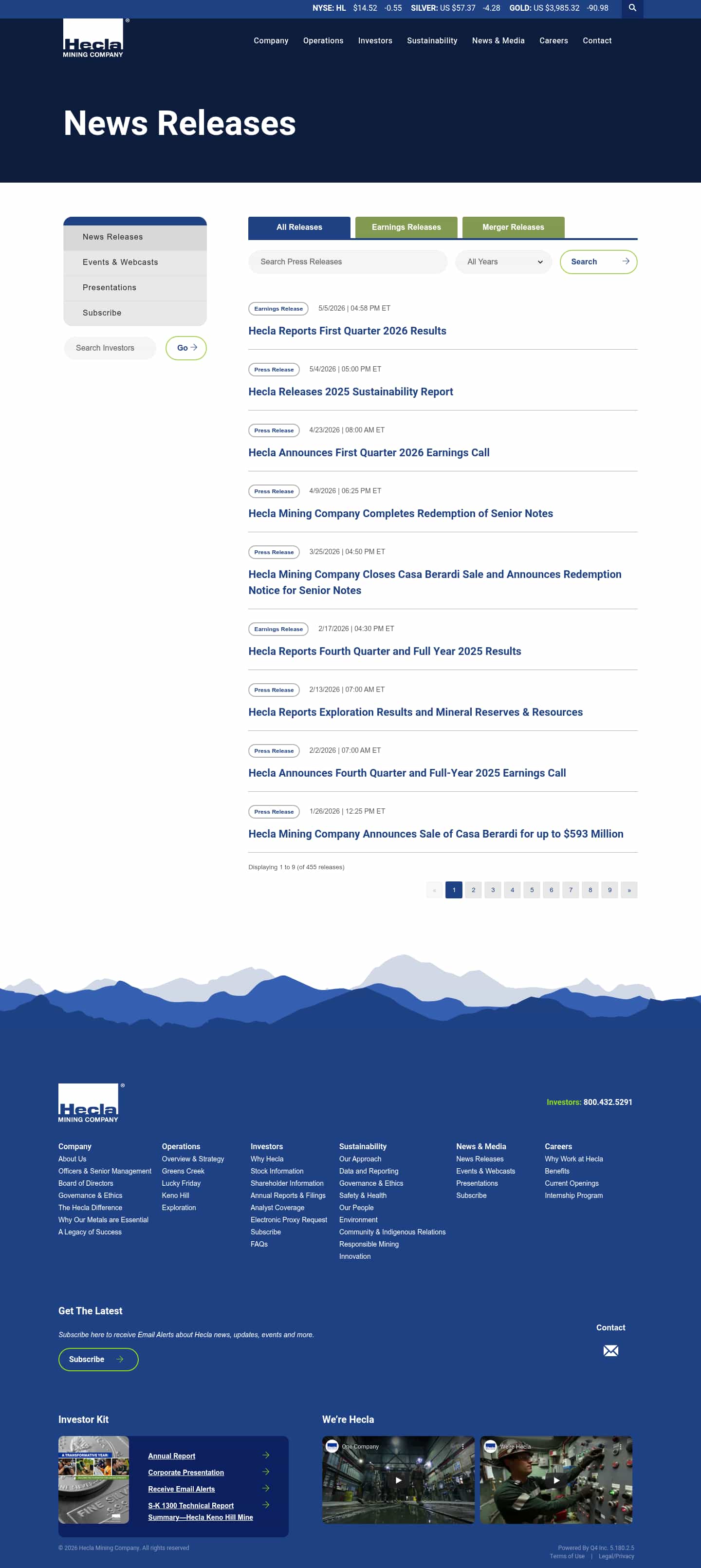 Latest website image capture