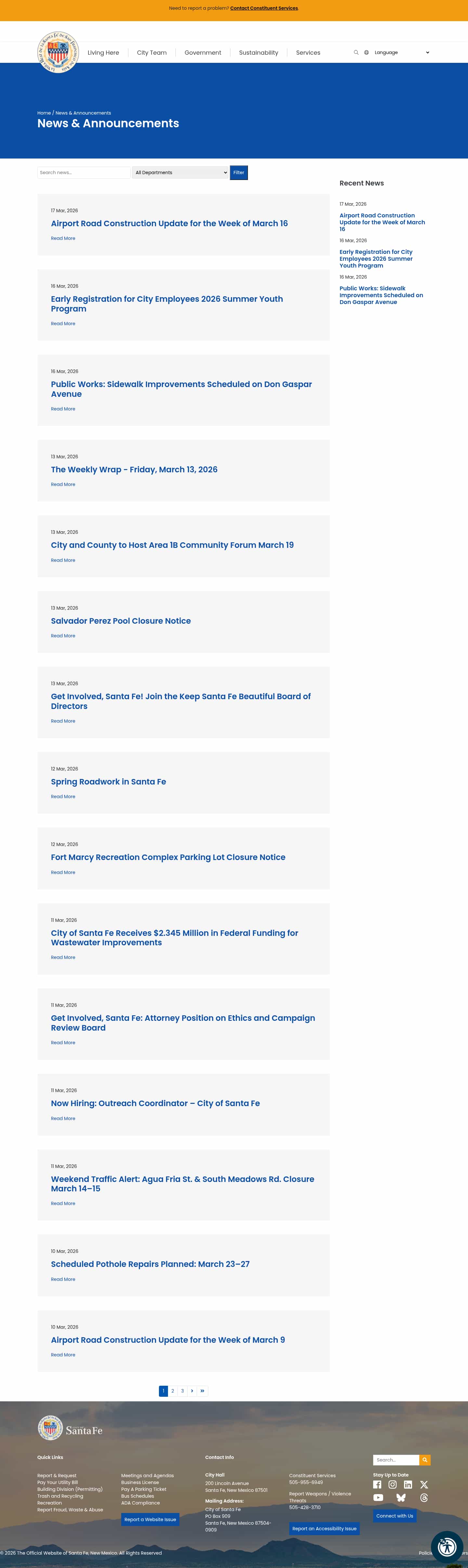 Latest website image capture