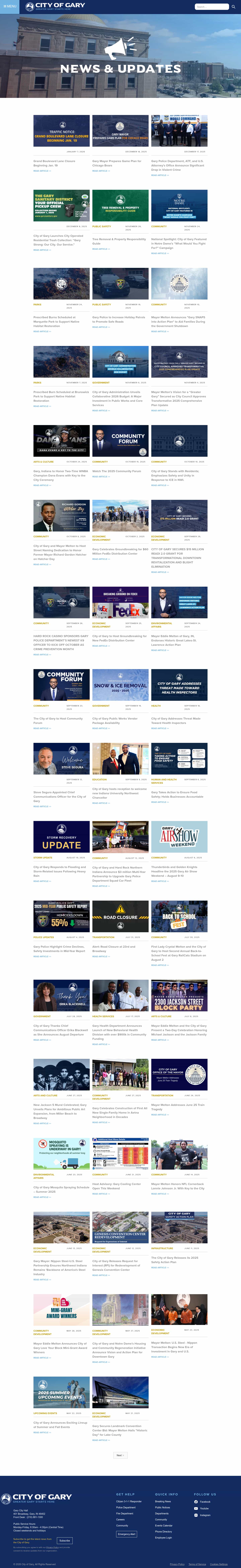 Latest website image capture