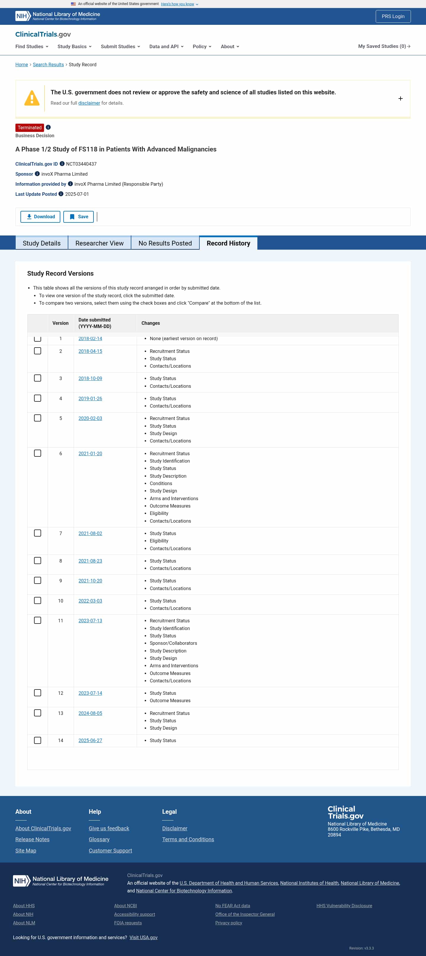 Latest website image capture