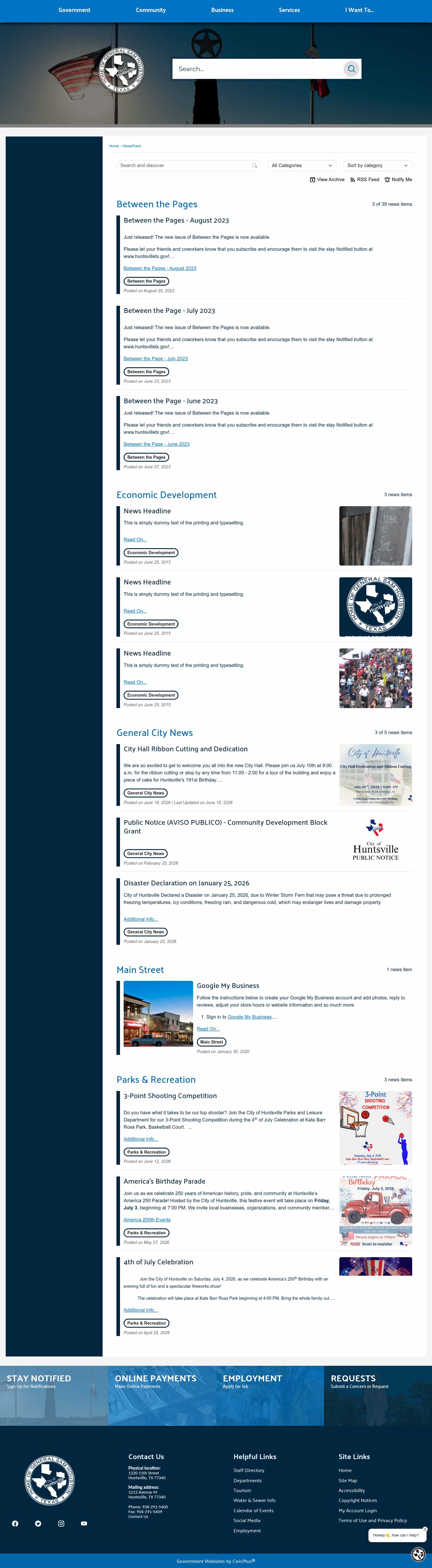 Latest website image capture