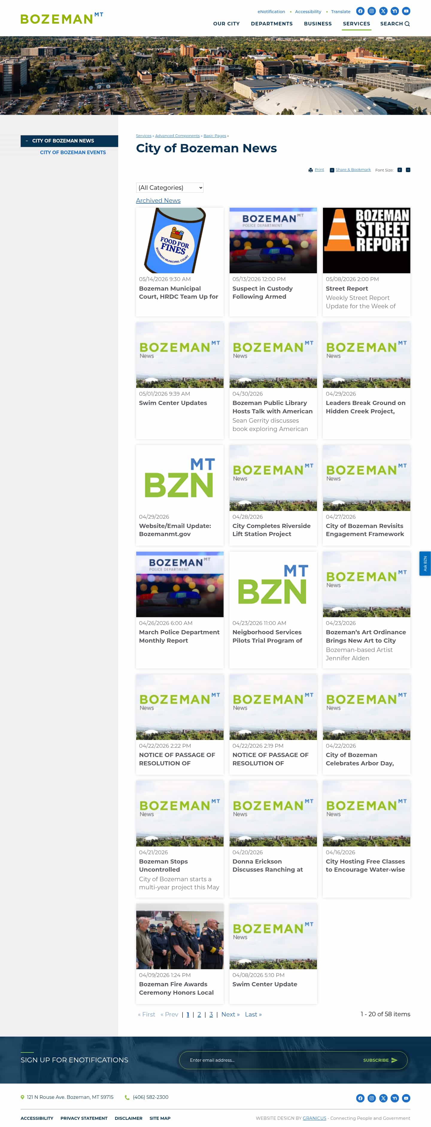 Latest website image capture