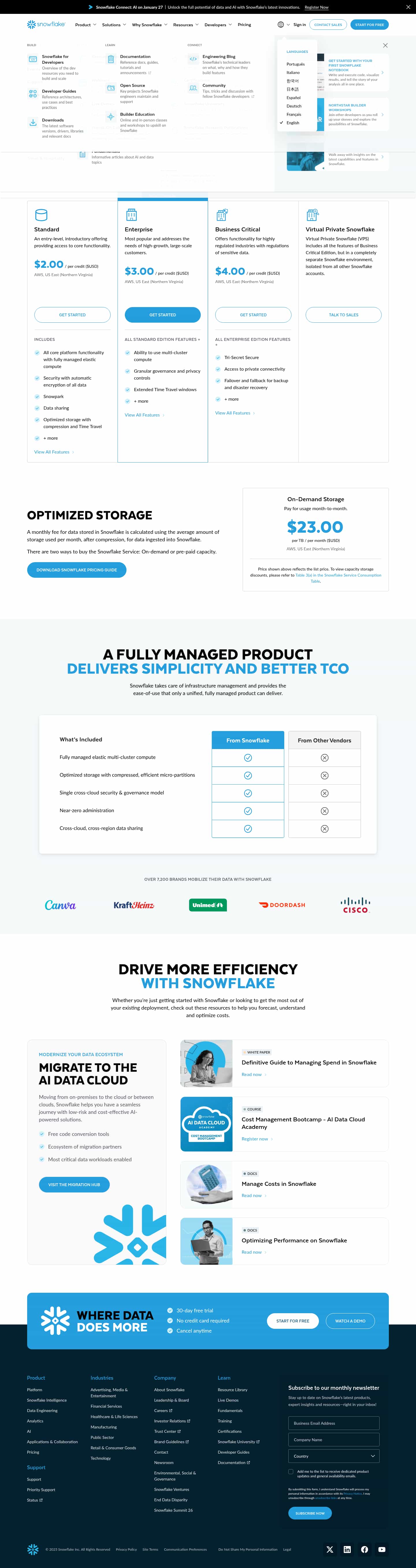 Latest website image capture