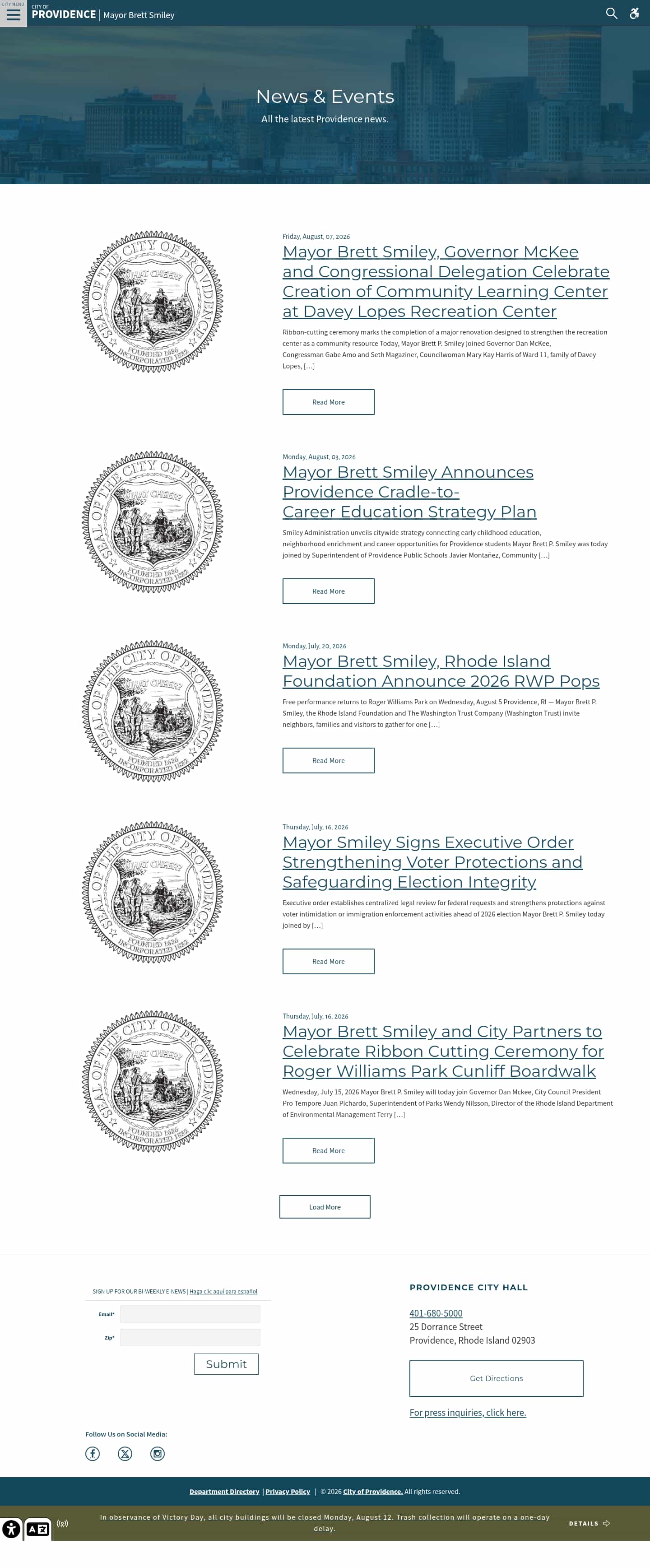Latest website image capture